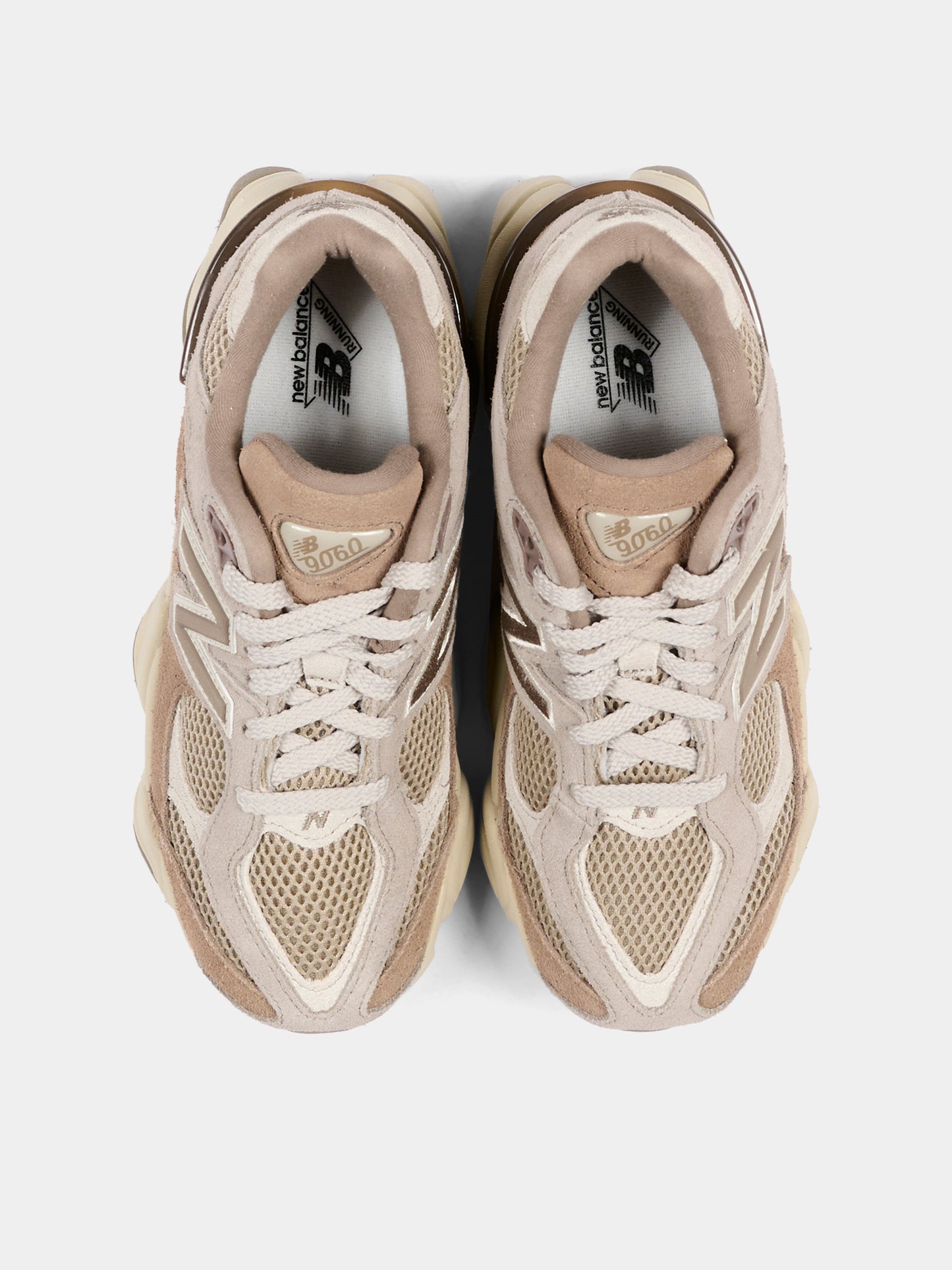 Sneakers 9060 beige per bambini
