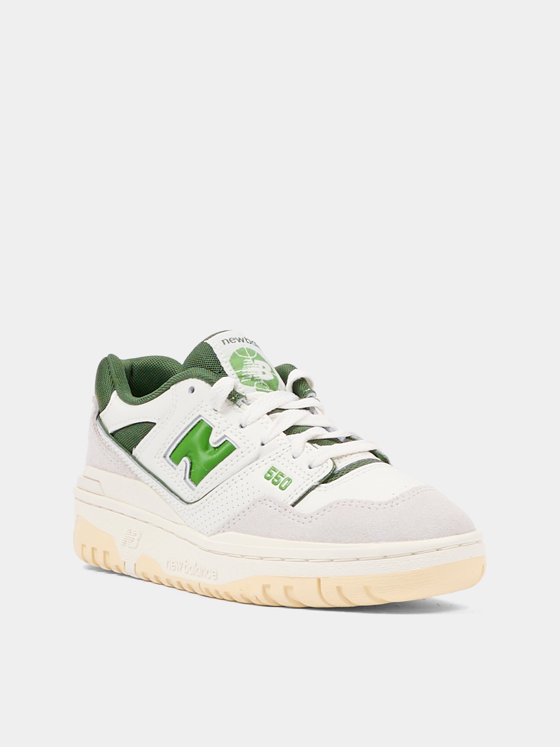Sneakers 550 bianche per bambini,New Balance,GSB550EG