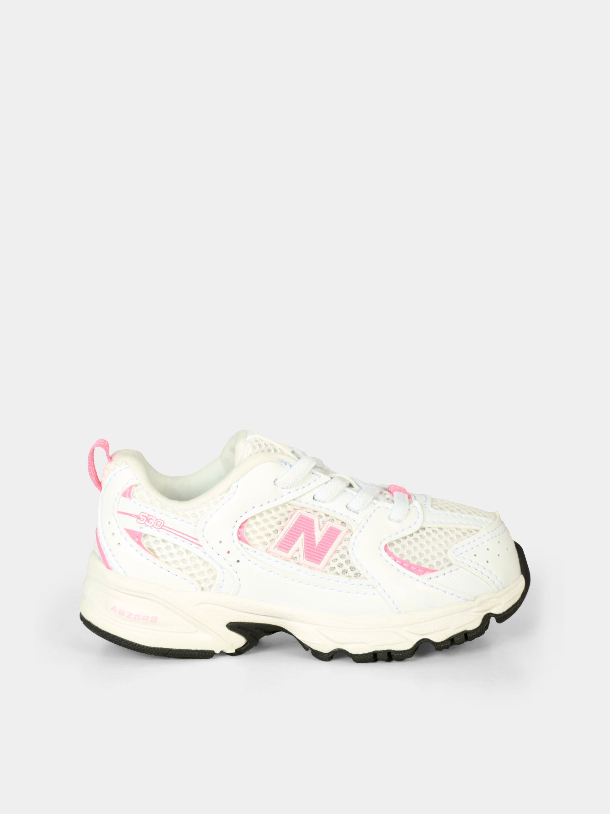 Sneakers 530 bianche per neonata e bambina,New Balance,IZ530CL