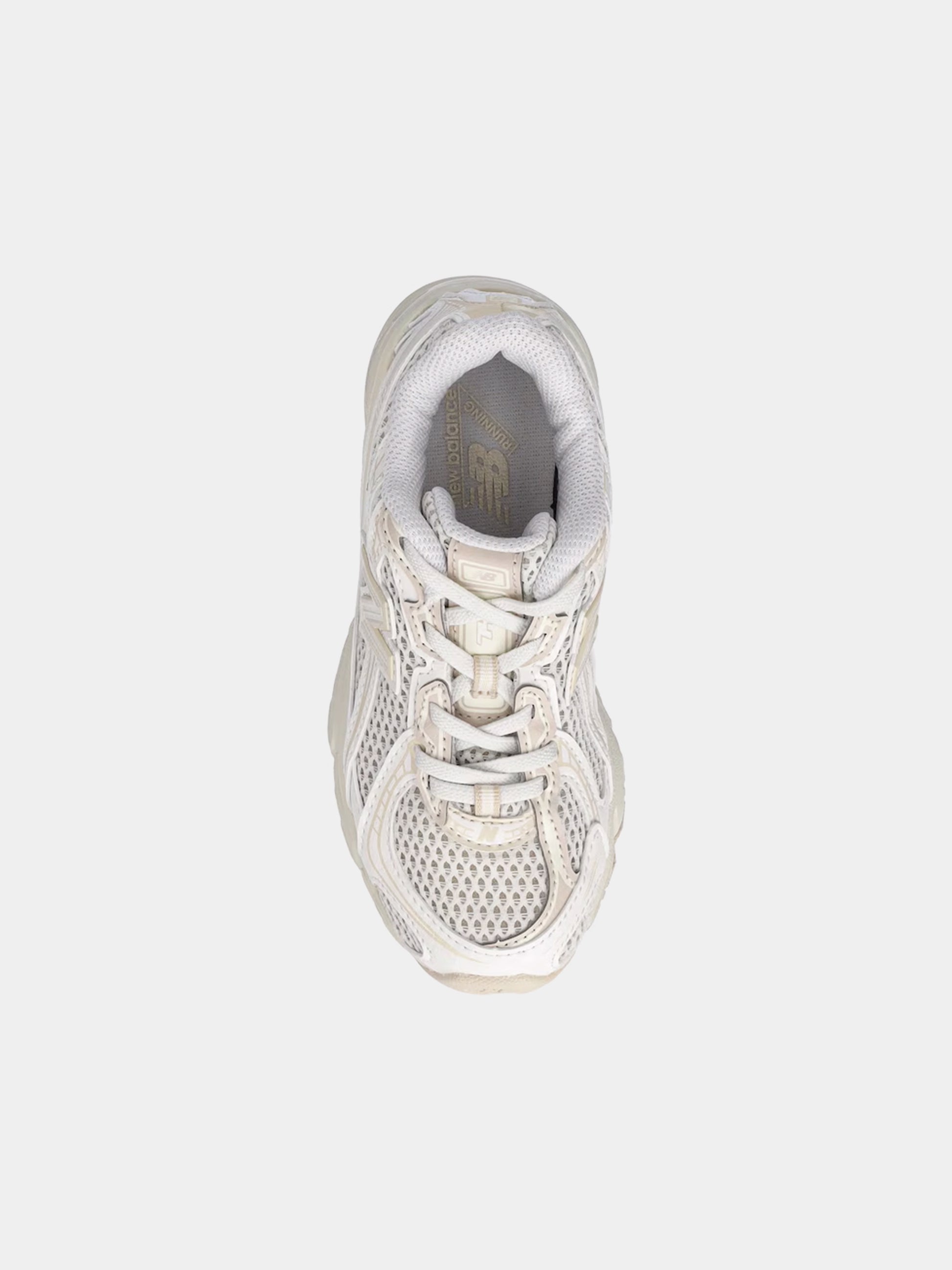 Sneakers 740 bianche e avorio per bambini con logo,New Balance,PZ740KP