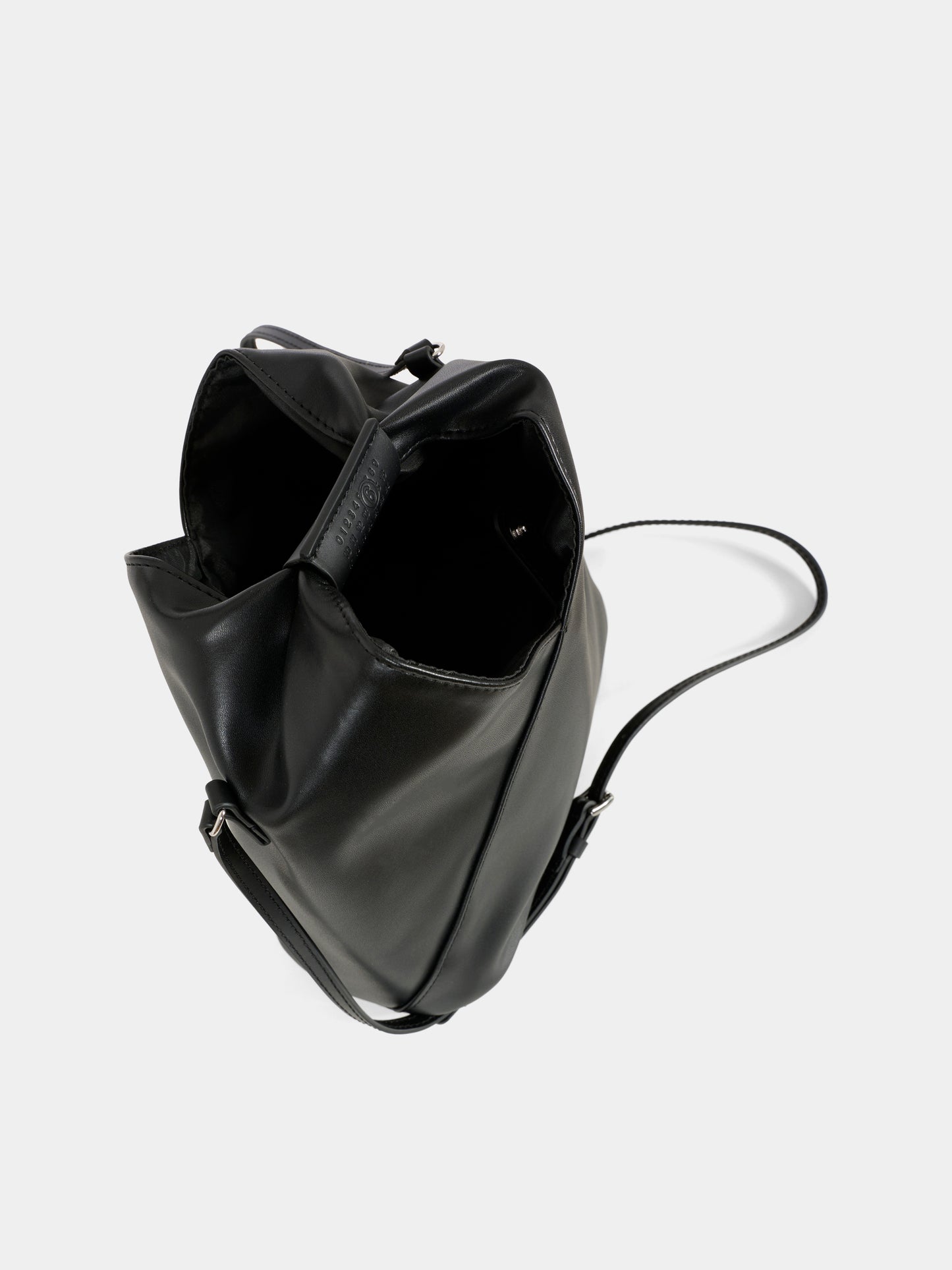 Borsa Japanese nera per bambina con logo,Mm6 Maison Margiela,M60921-P4313-T8013