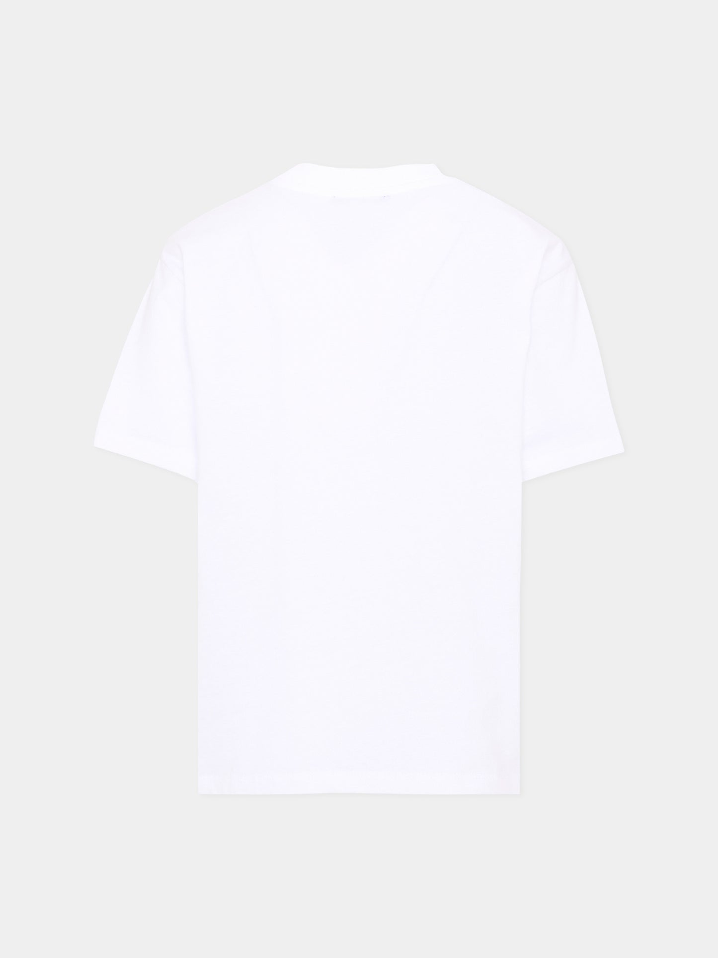 T-Shirt bianca per bambini con logo