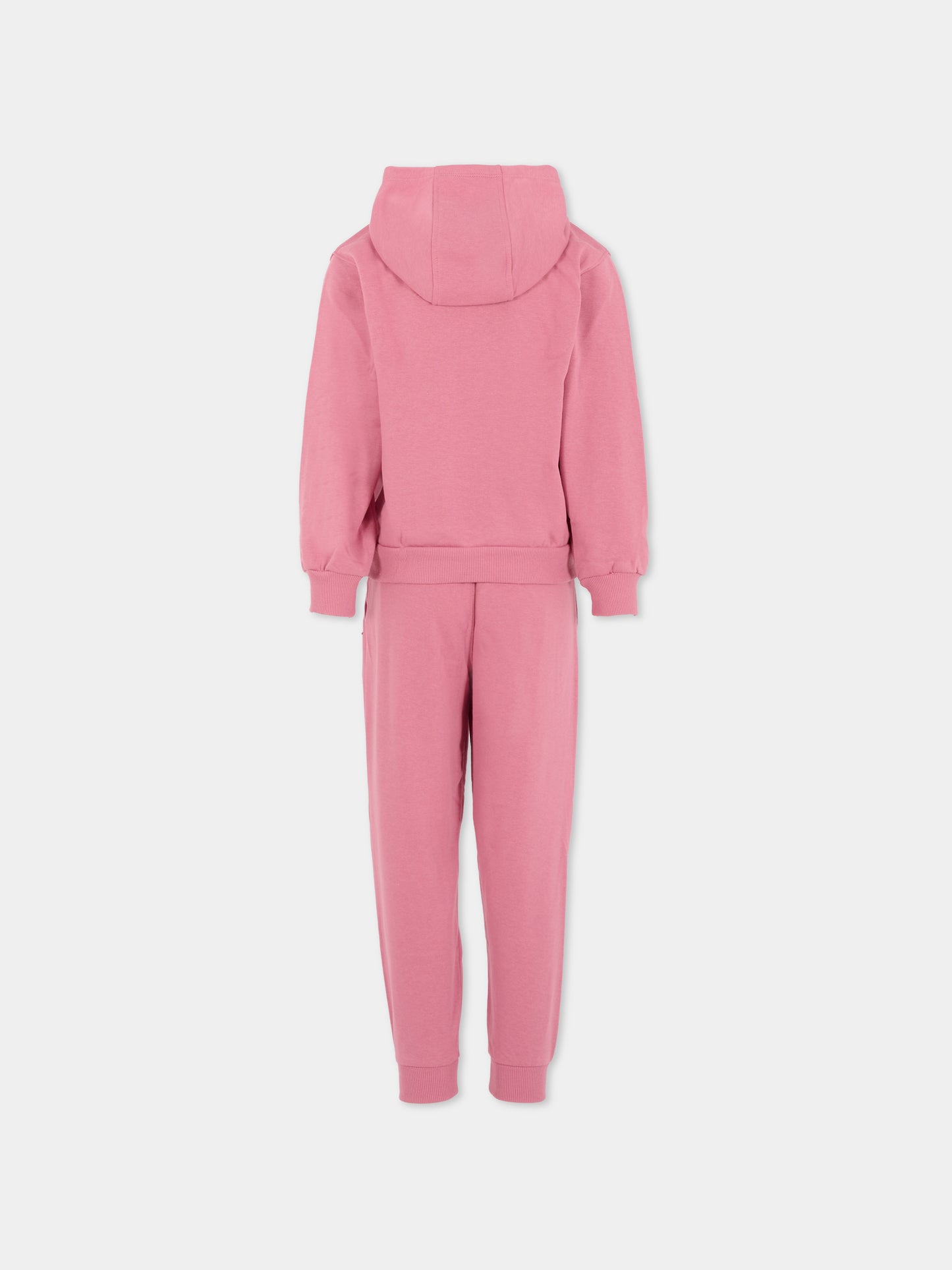 Completo rosa per bambina con logo,Nike,36N385 ACG