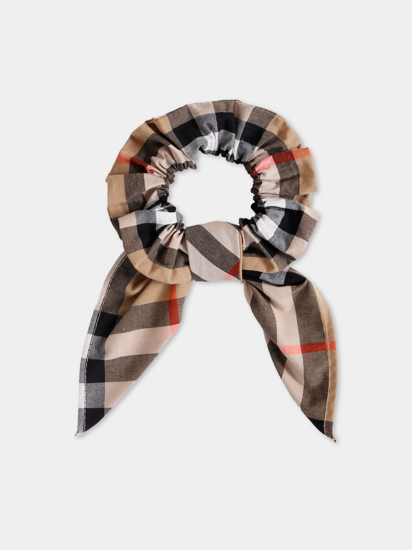 Elastico beige per bambina con check vintage,Burberry Kids,8100462 B9368