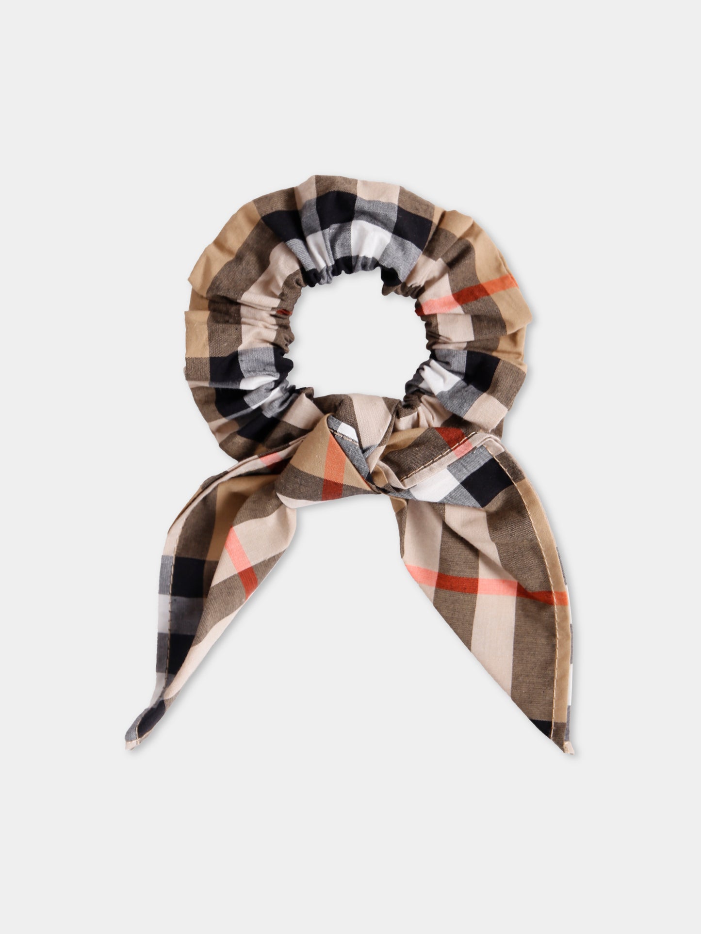Elastico beige per bambina con check vintage,Burberry Kids,8100462 B9368