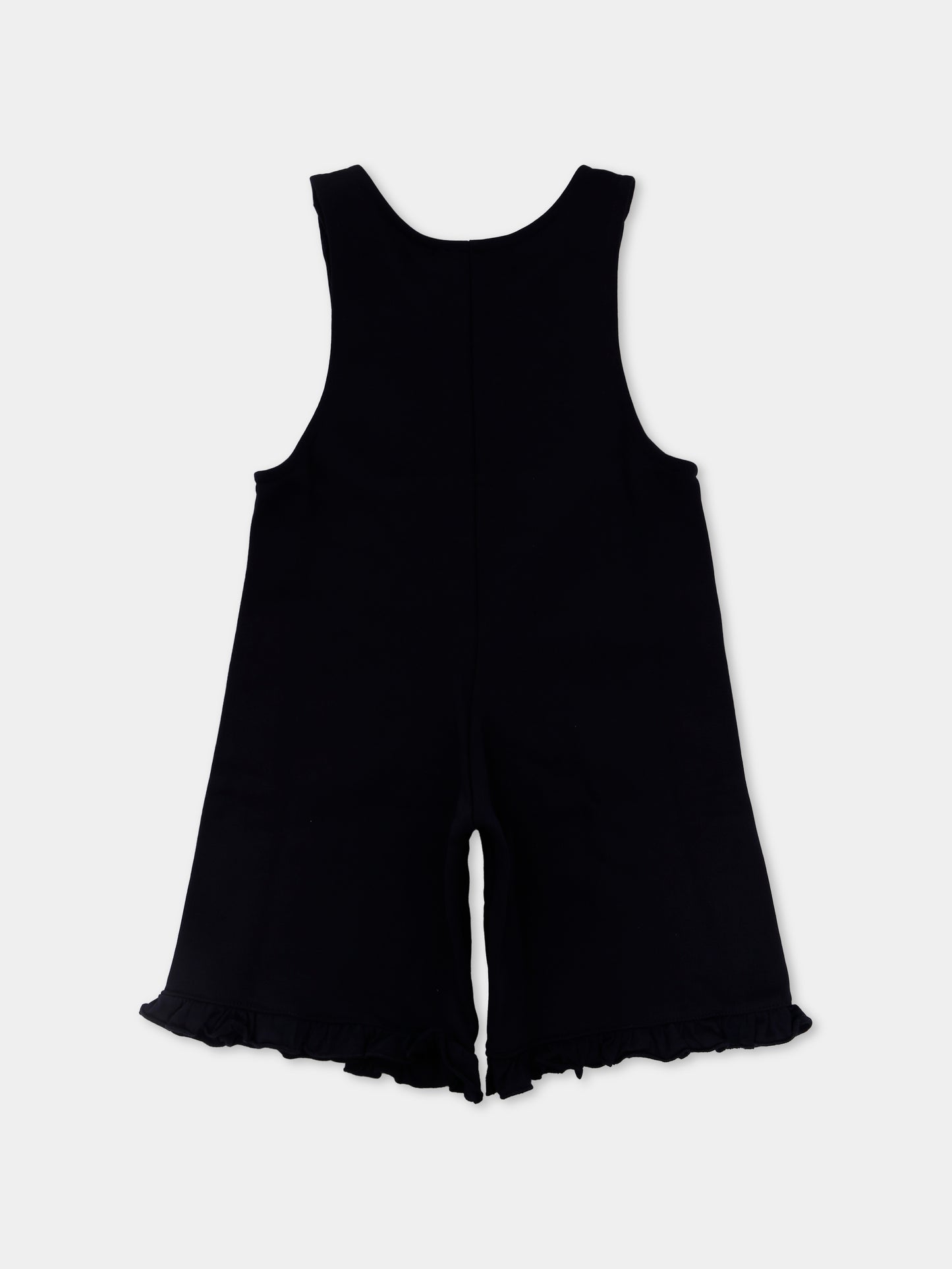 Salopette blu per neonata con logo,Marni Kids,M01524 M00V0 0M857