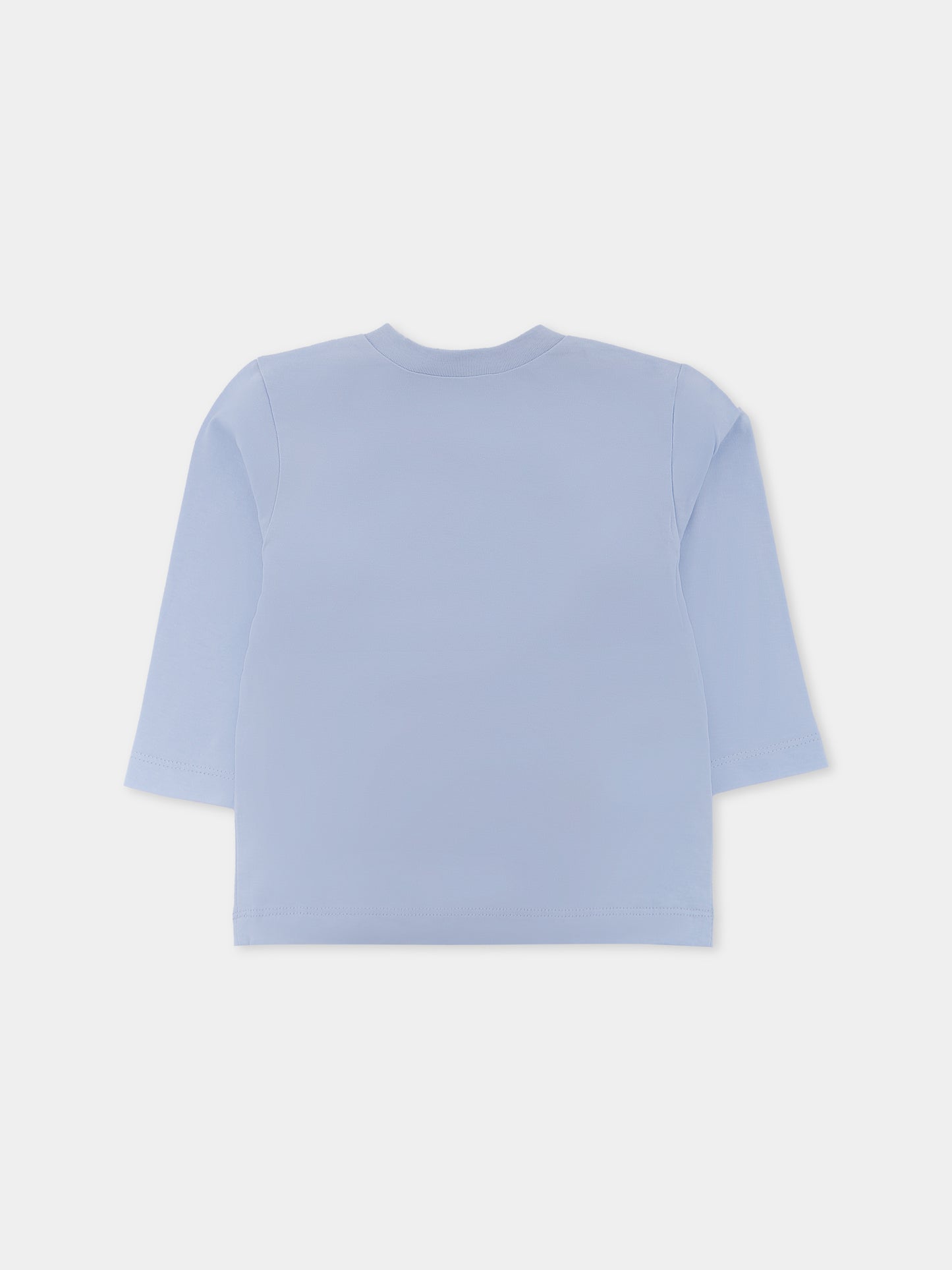 T-shirt azzurra per neonato con logo,Marni Kids,M01529 M00RF 0M855