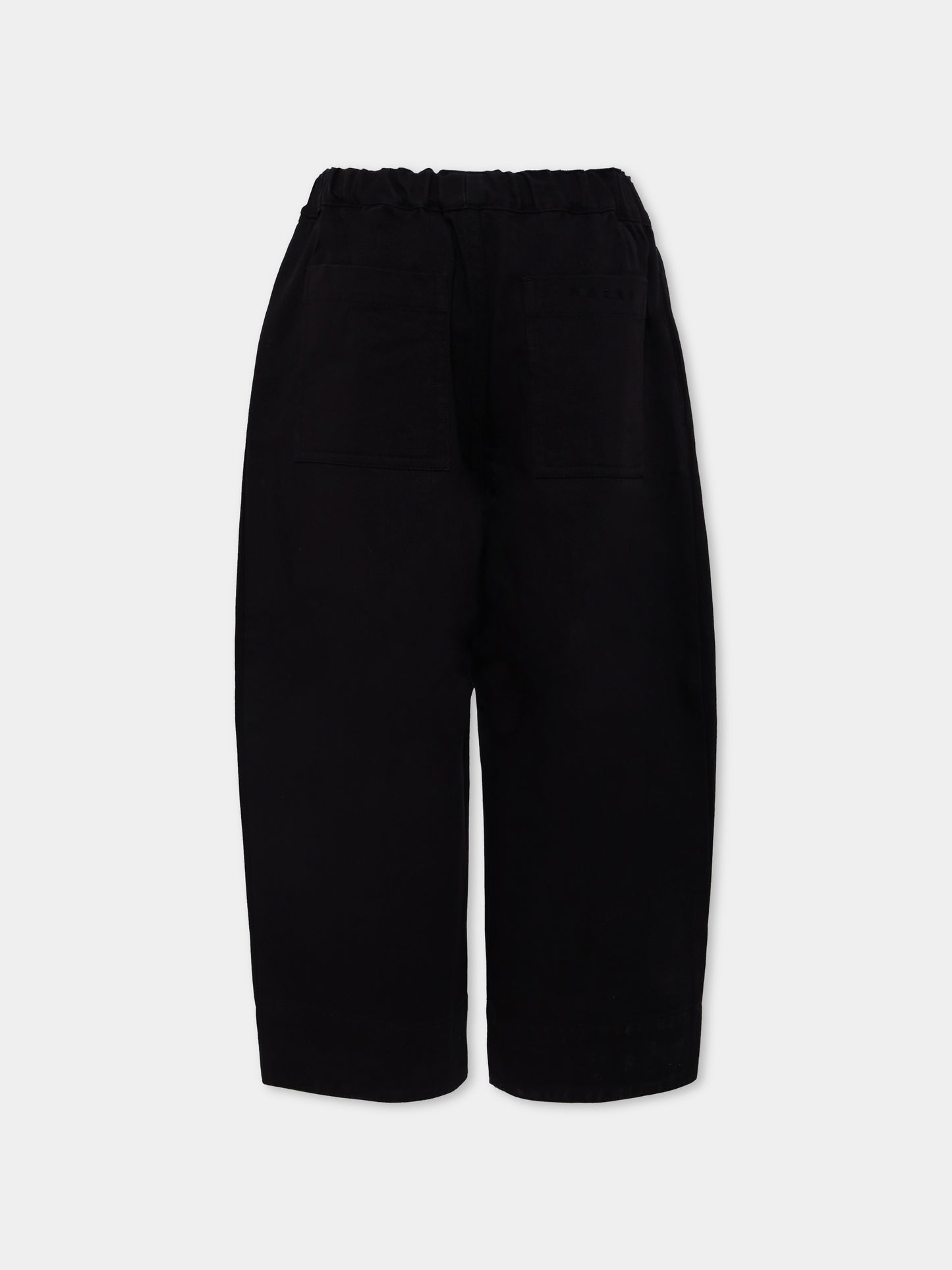 Pantaloni neri per bambino con logo,Marni Kids,M01579 M00W1 0M900