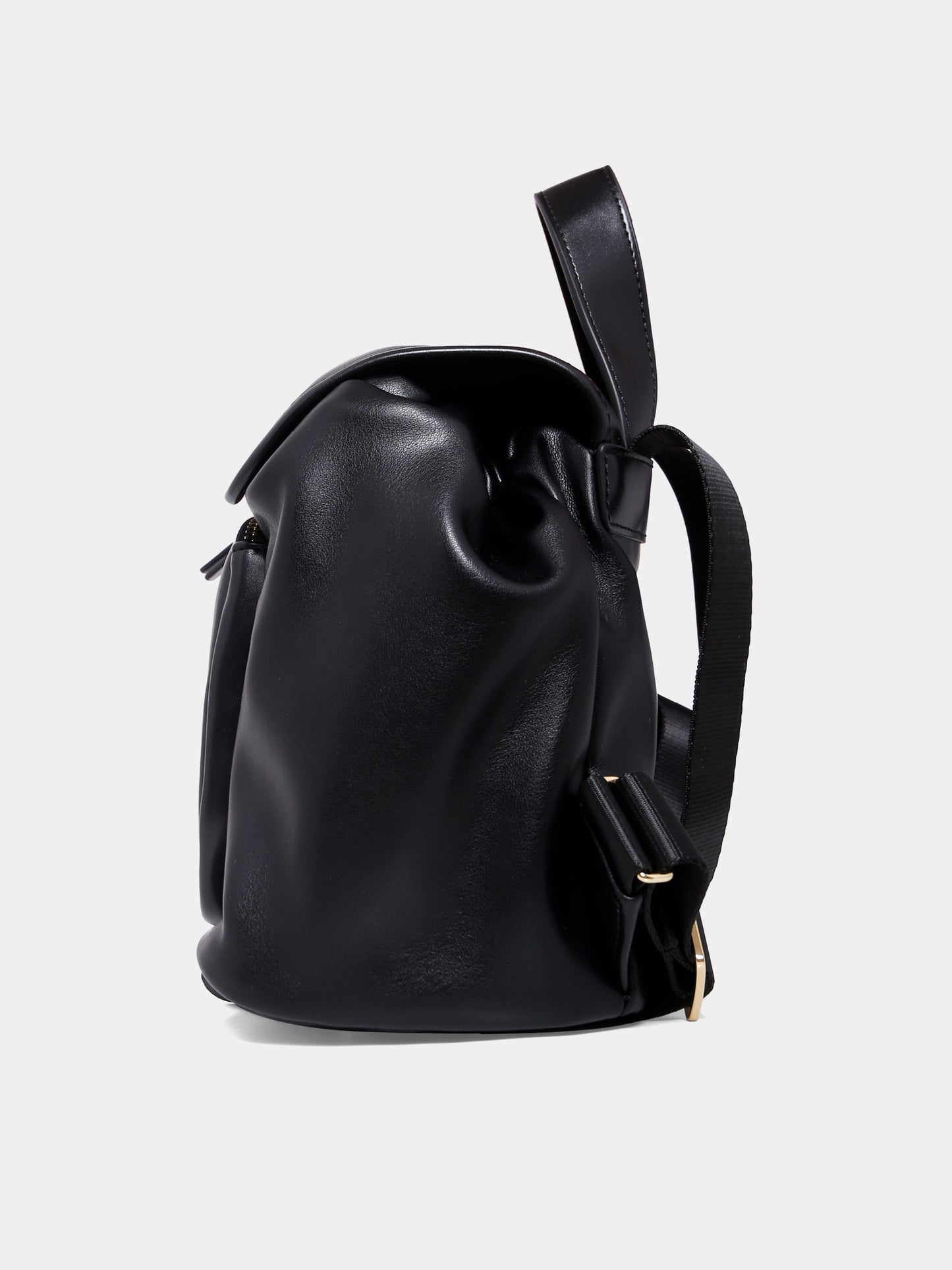 Zaino nero per bambina con logo,Marni Kids,M01606 M00VY 0M900