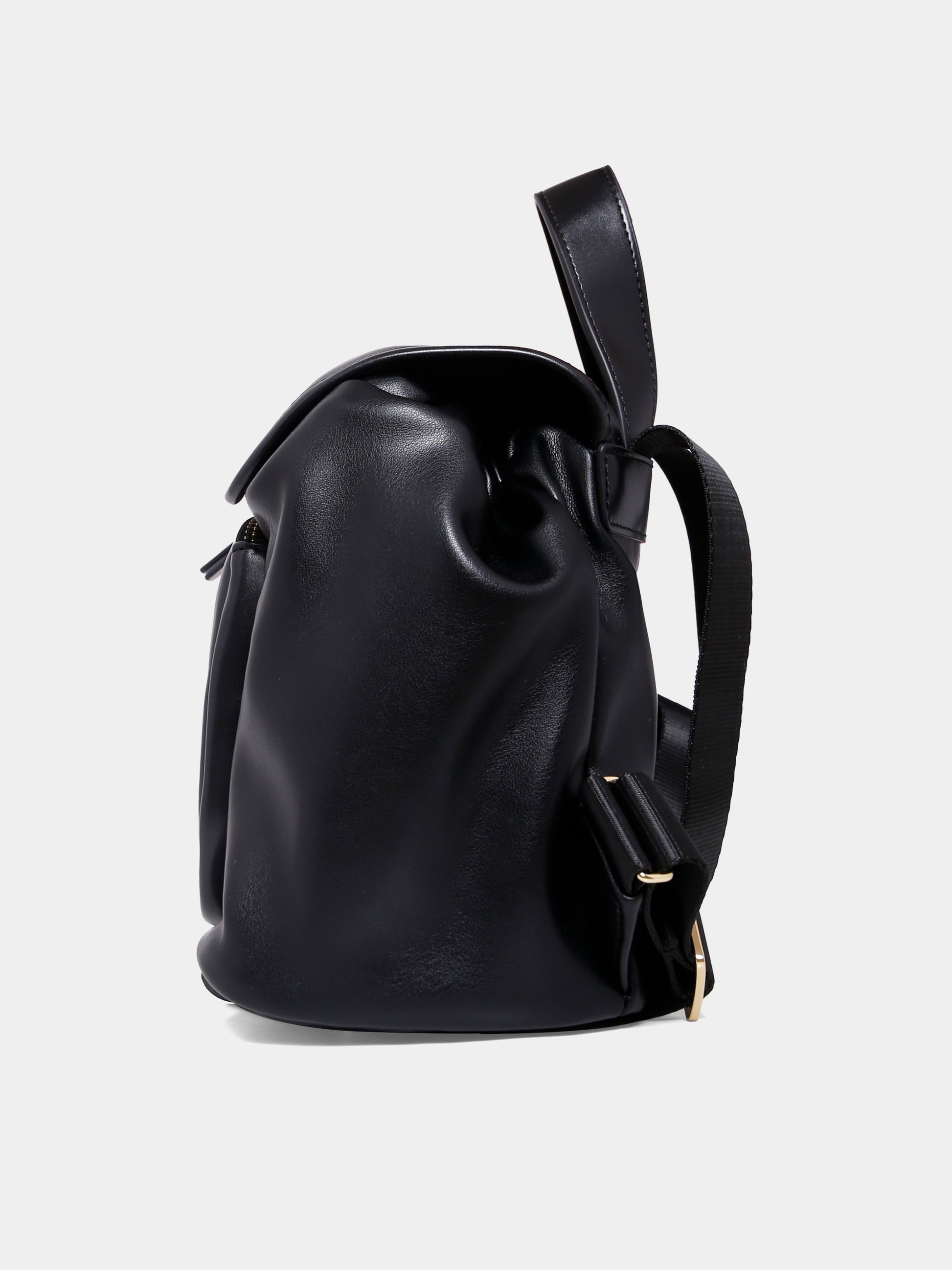 Zaino nero per bambina con logo,Marni Kids,M01606 M00VY 0M900