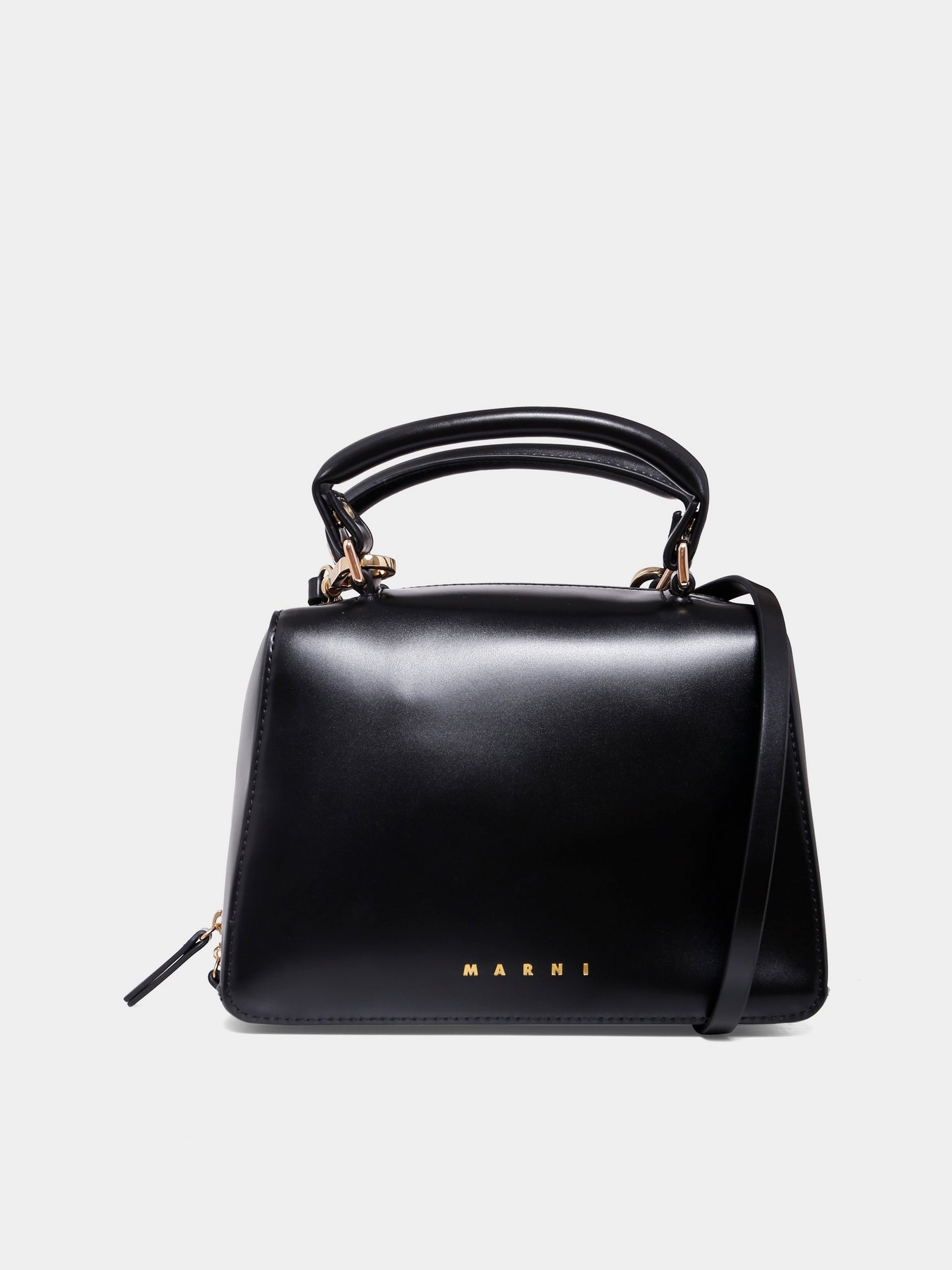 Borsa nera per bambina con logo,Marni Kids,M01608 M00TK 0M900