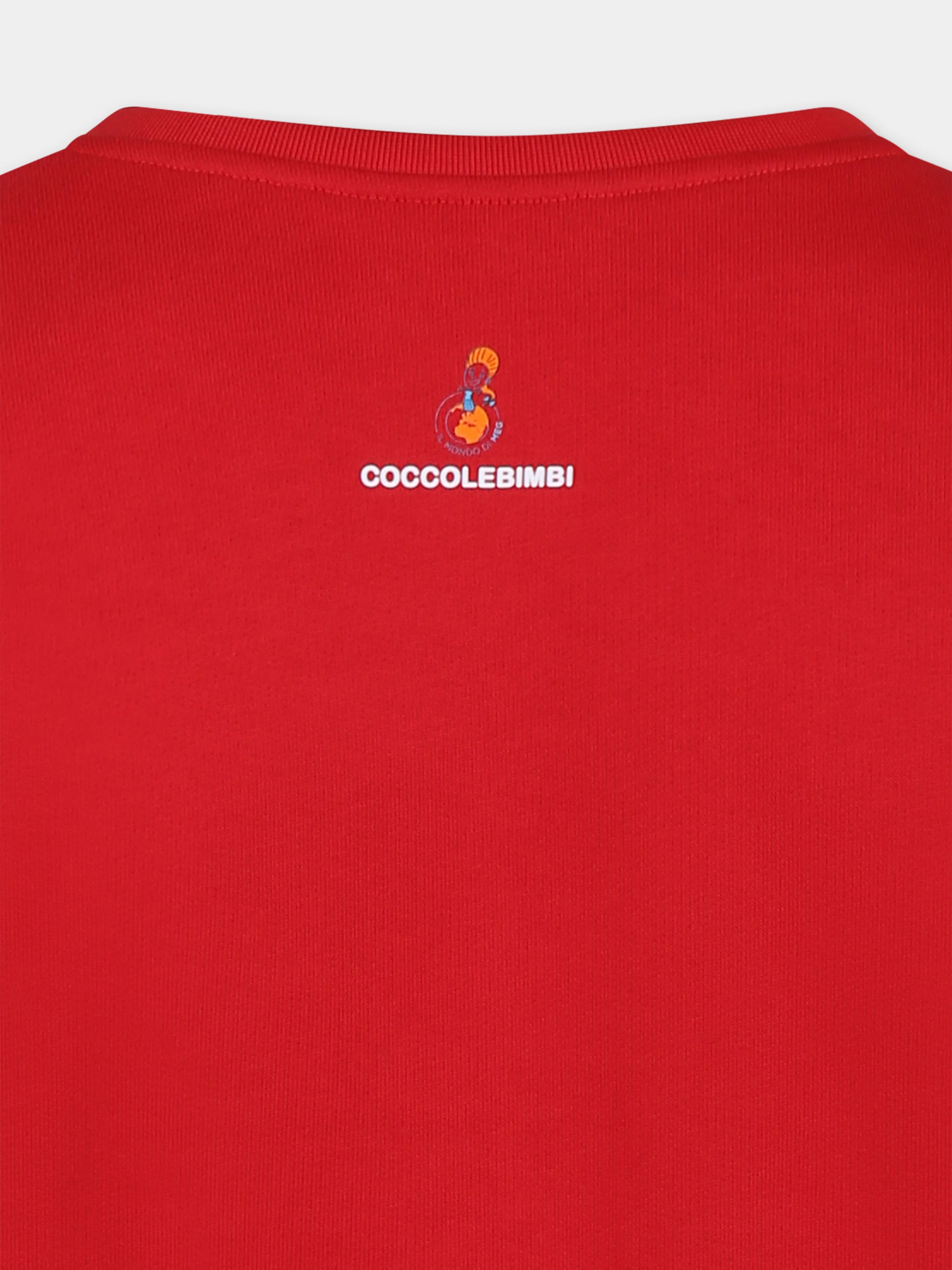 Il mondo di Meg x CoccoleBimbi felpa rossa per adulti con iconico Ginger Bread,Coccolebimbi Limited,COCCOLEBIMBI X IL MONDO DI MEG