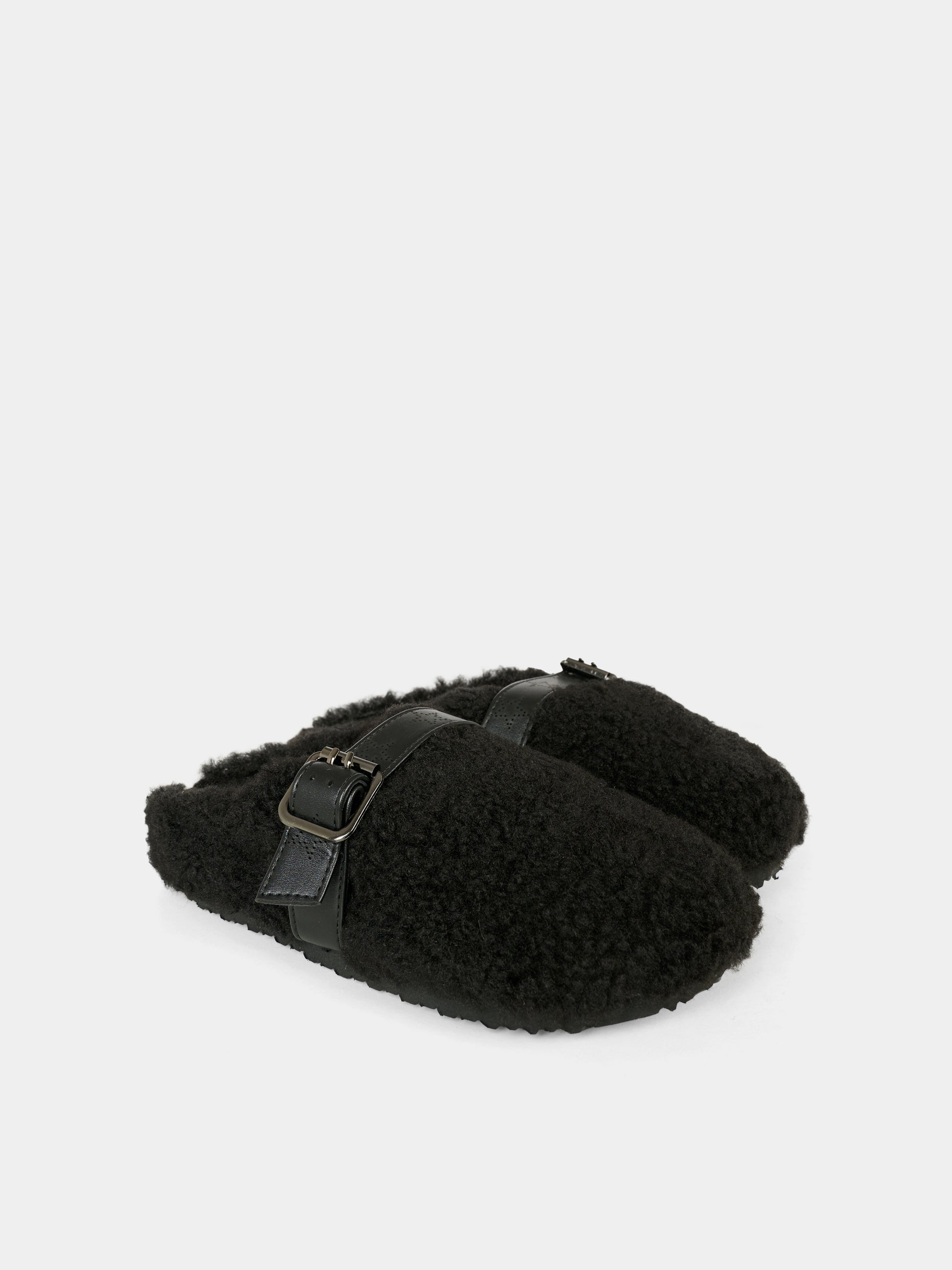 Sabot neri per bambina con stelle,Stella Mccartney Kids,TX0B96 Z3237 930
