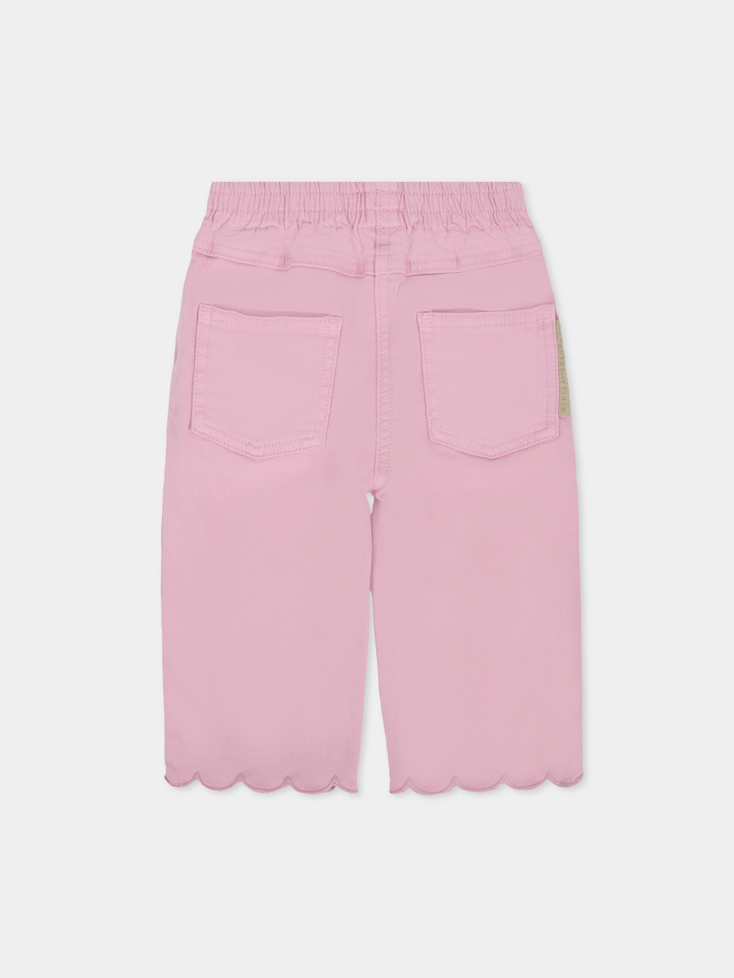 Pantaloni rosa per neonata,Stella Mccartney Kids,TX6110 Z0156 568