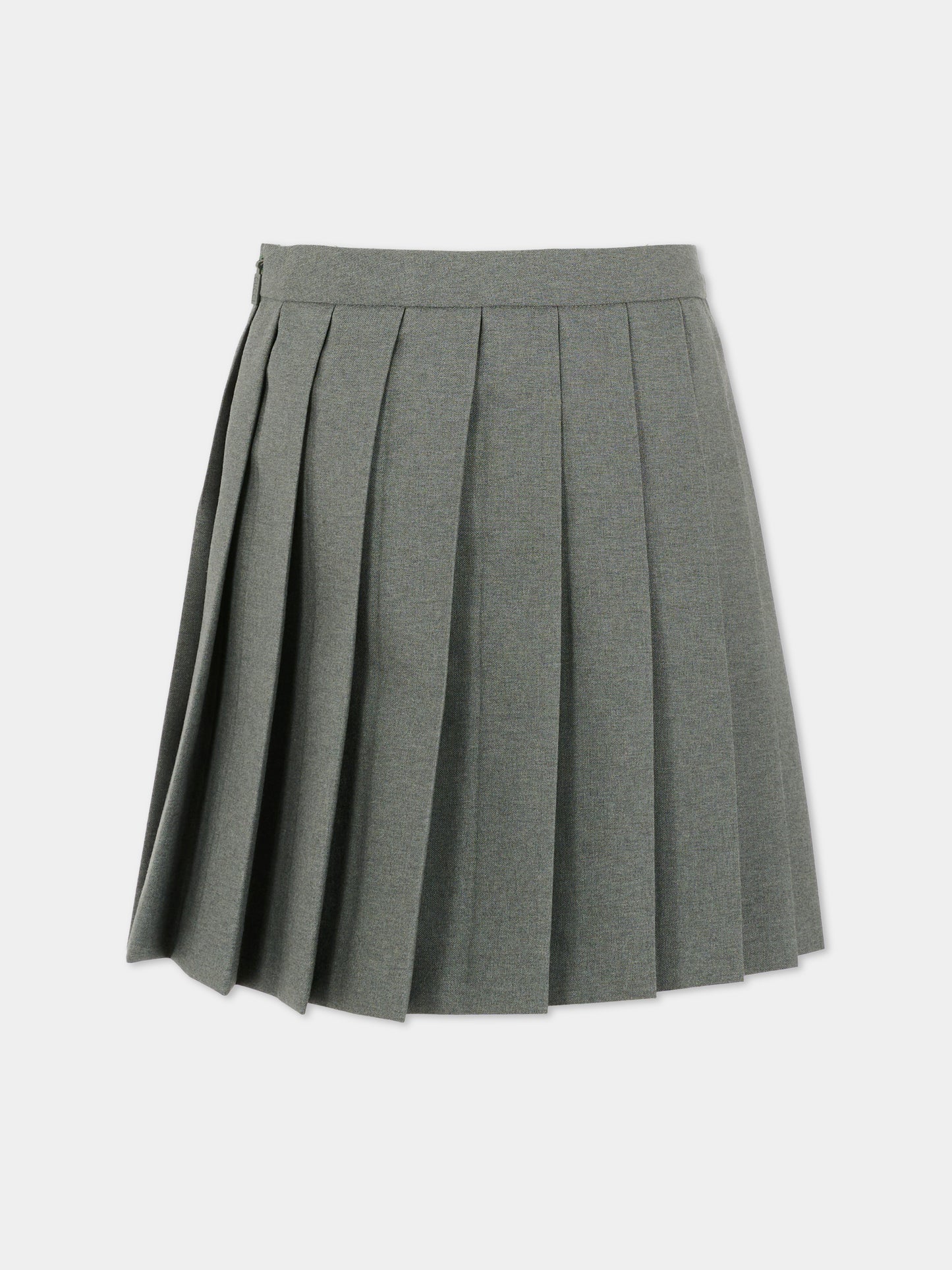 Gonna grigia per bambina con dettaglio Web,Gucci Kids,828488 XWA1Z 1401