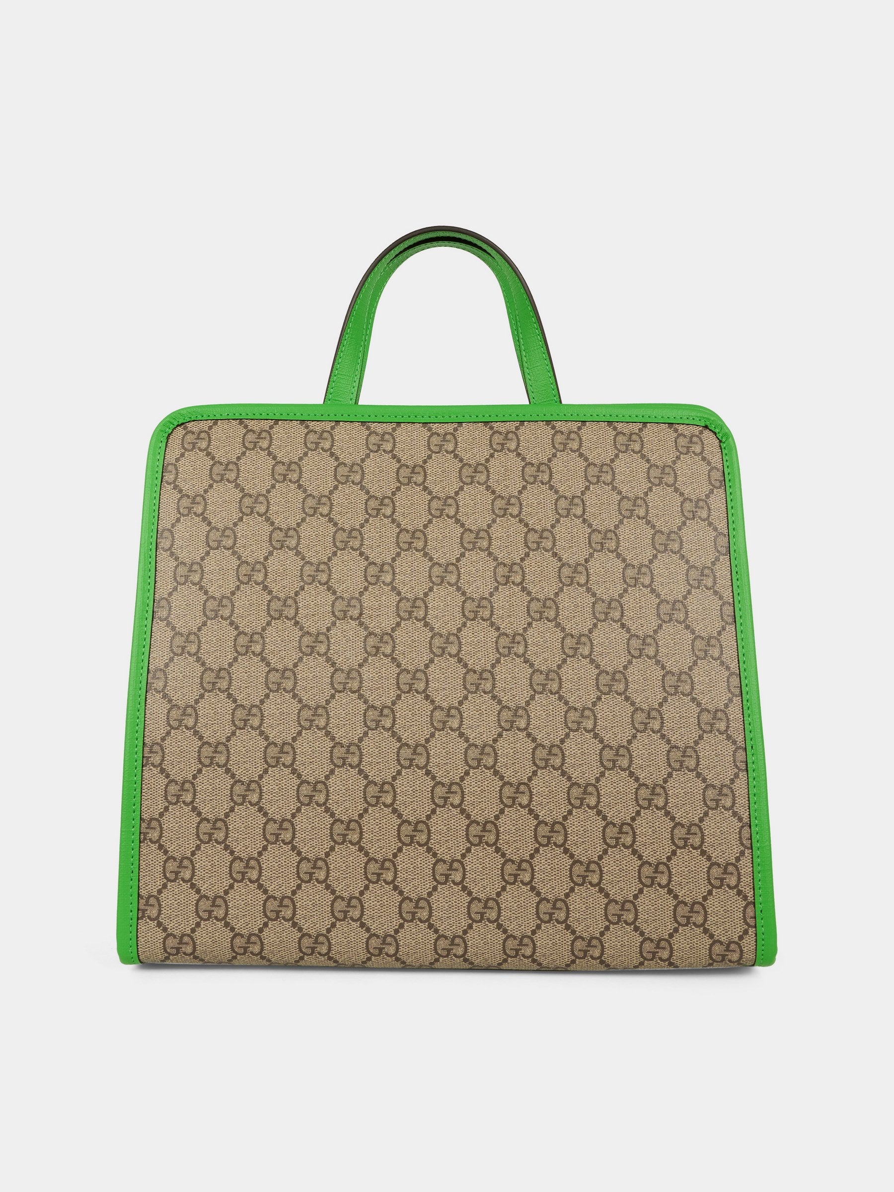 Borsa beige per bambina con cane e fragola,Gucci Kids,605614 FAER4 9780