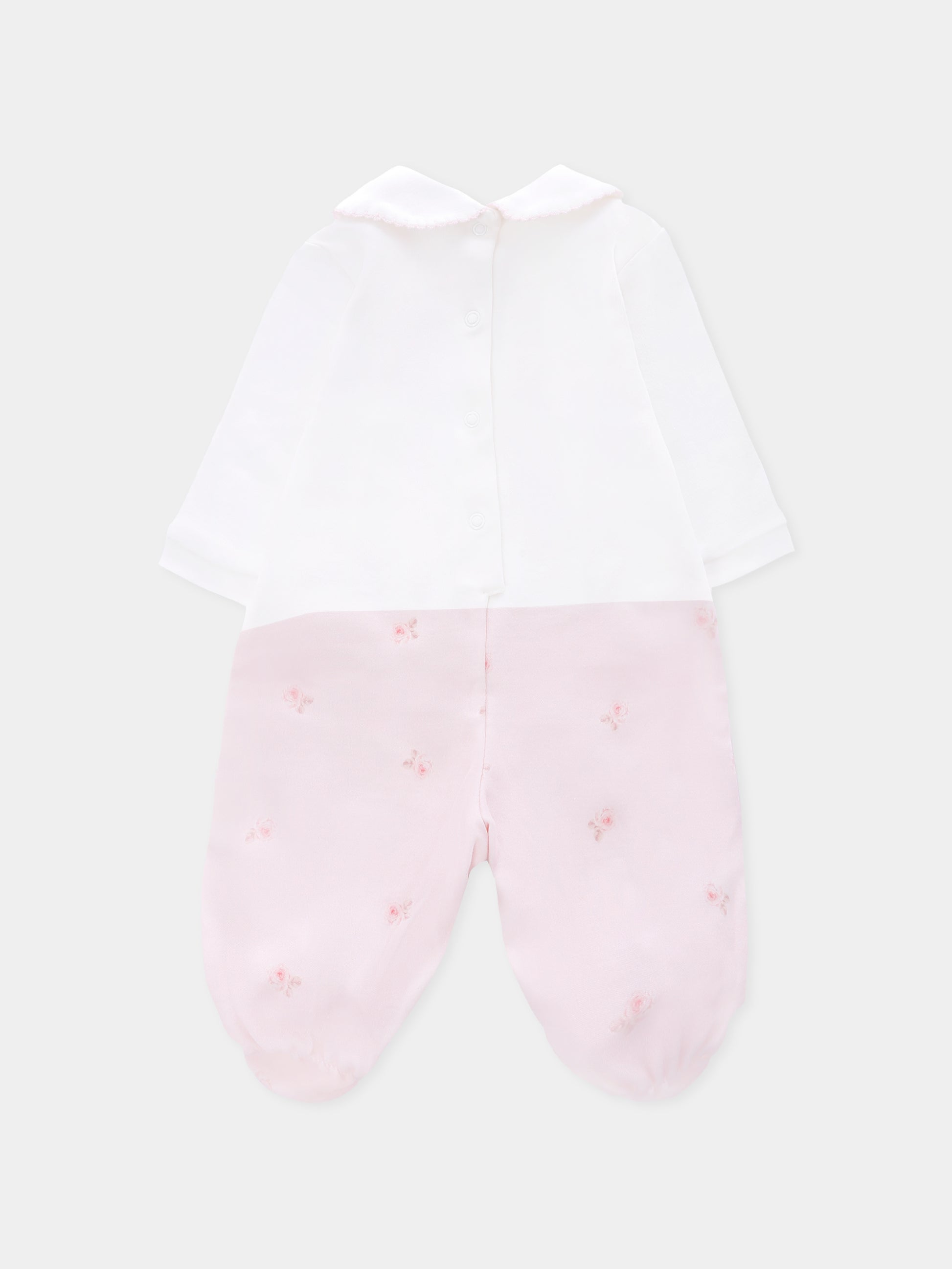 Tutina rosa per neonata con cane,Monnalisa,35F203 6000 0191