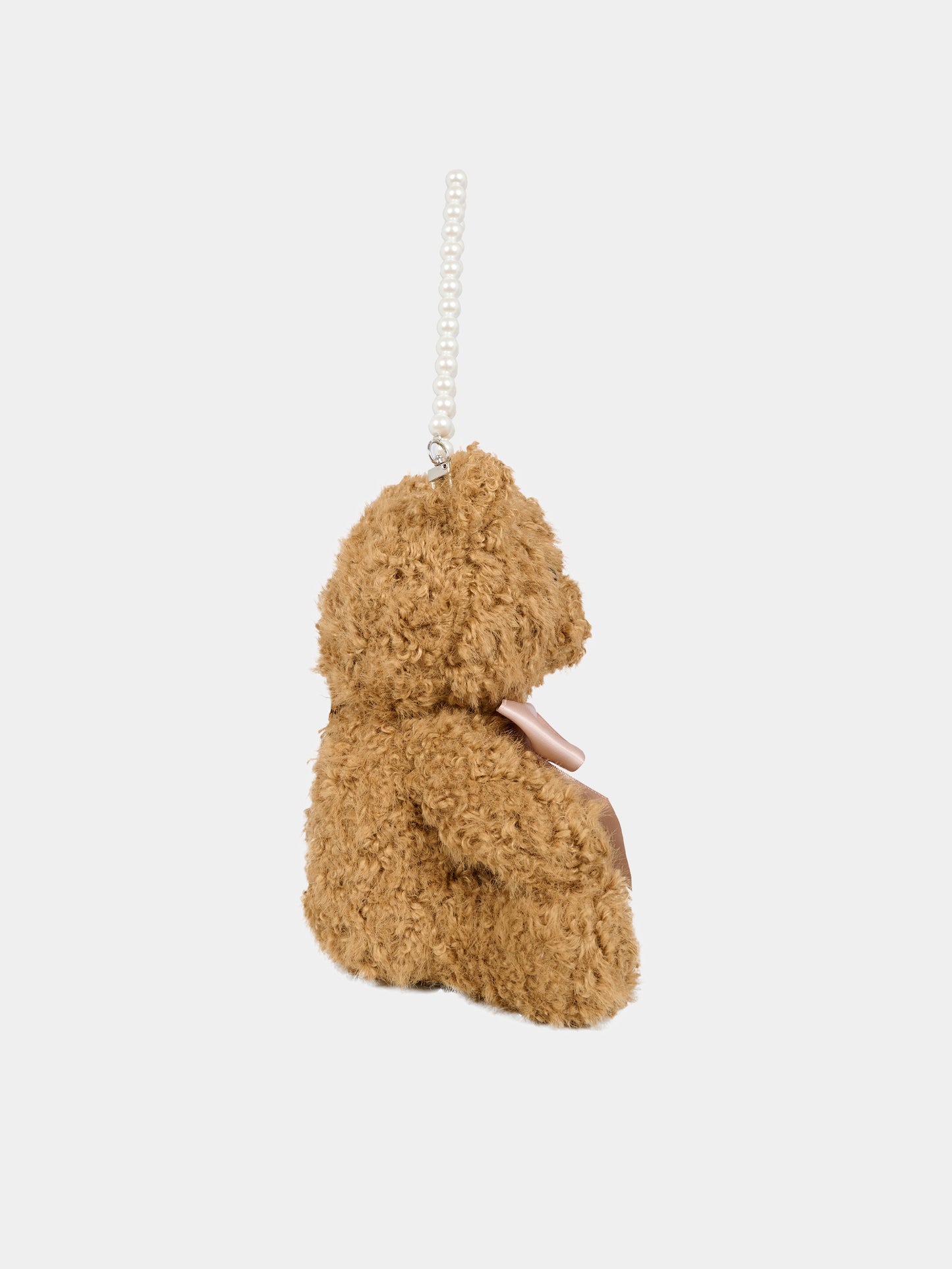 Borsa teddy per bambina con logo,Monnalisa,19F000   6074   0003