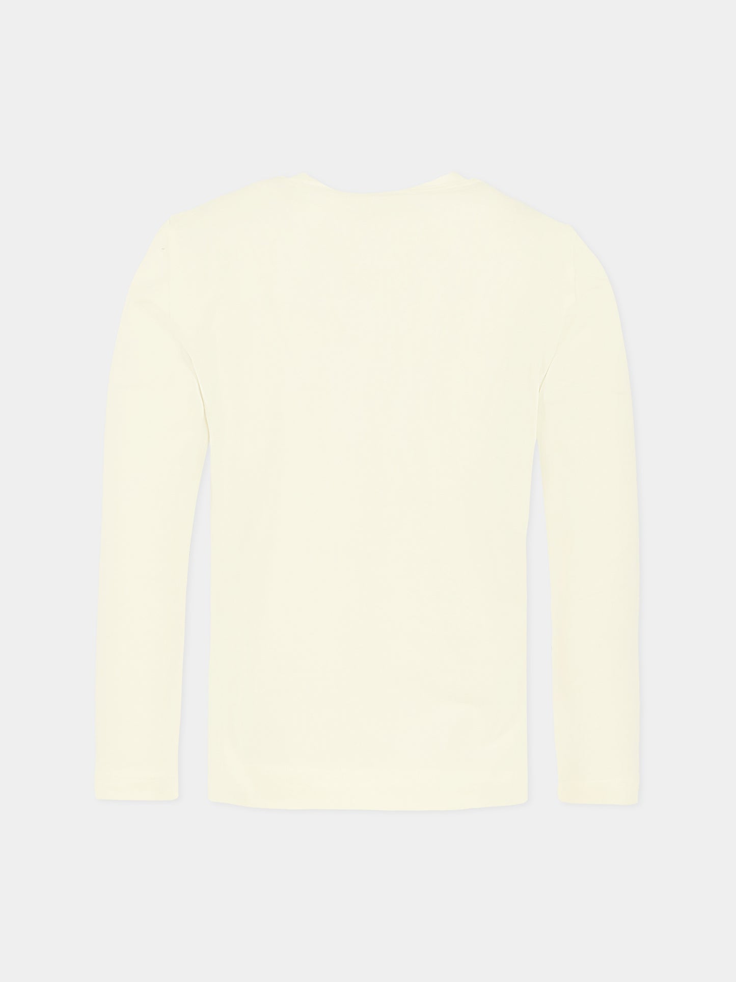 T-shirt bianca per bambina con orso e logo,Monnalisa,19F616 6003 0001