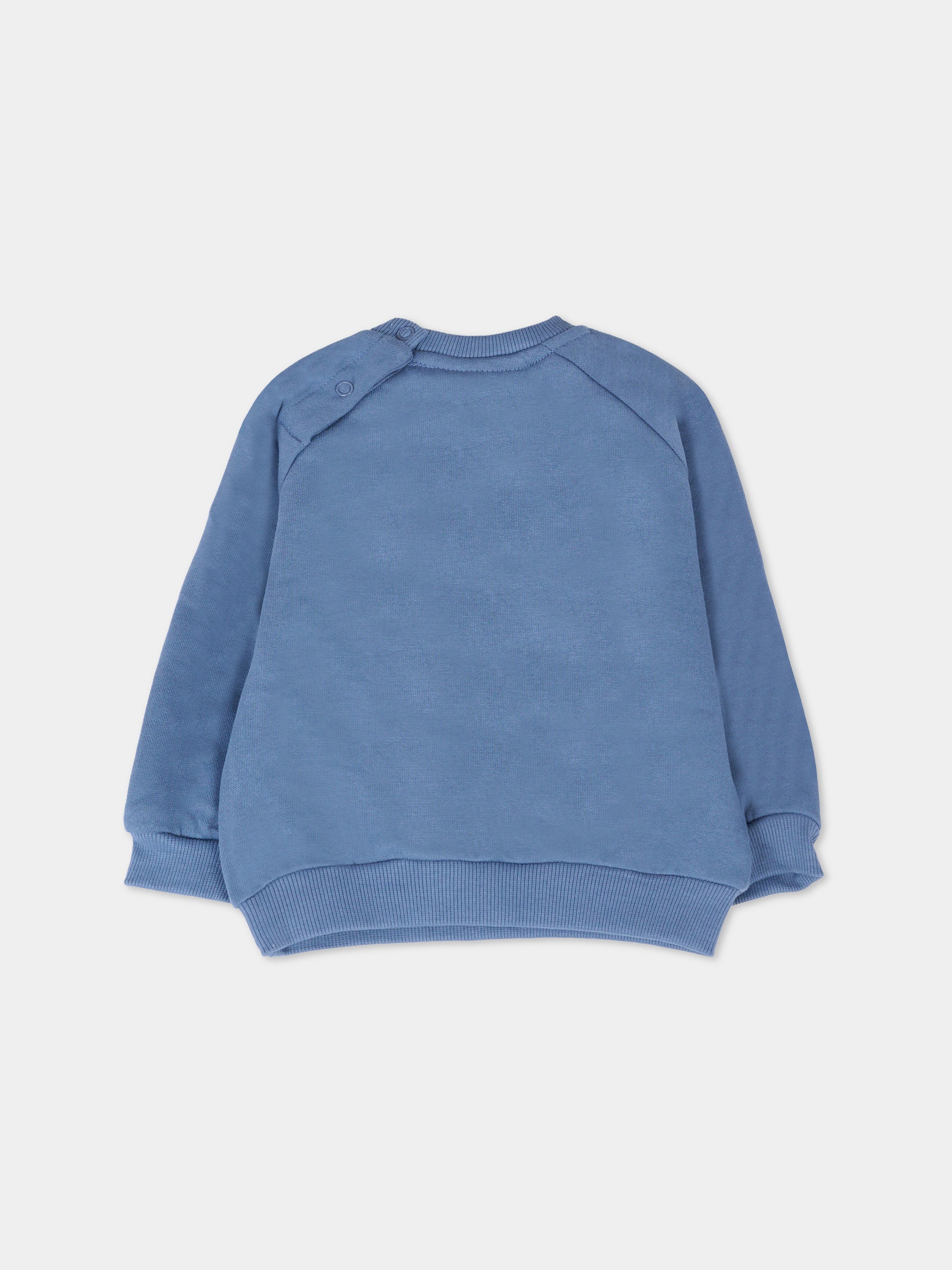 Felpa Disc blu per neonato con elefante,Molo,6W25J212 9761