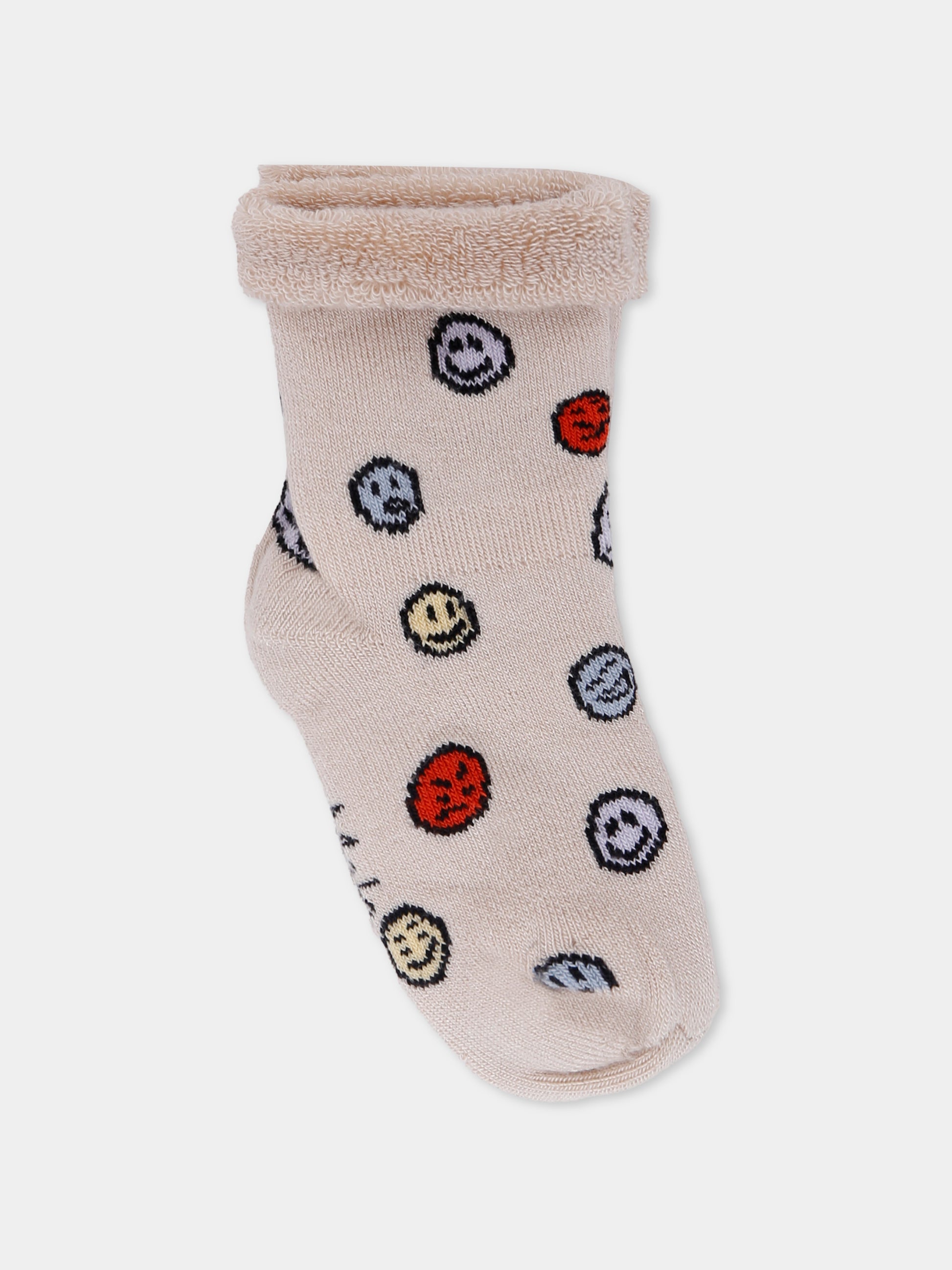 Set calzini blu per neonato con smile,Molo,7W25G102 5524