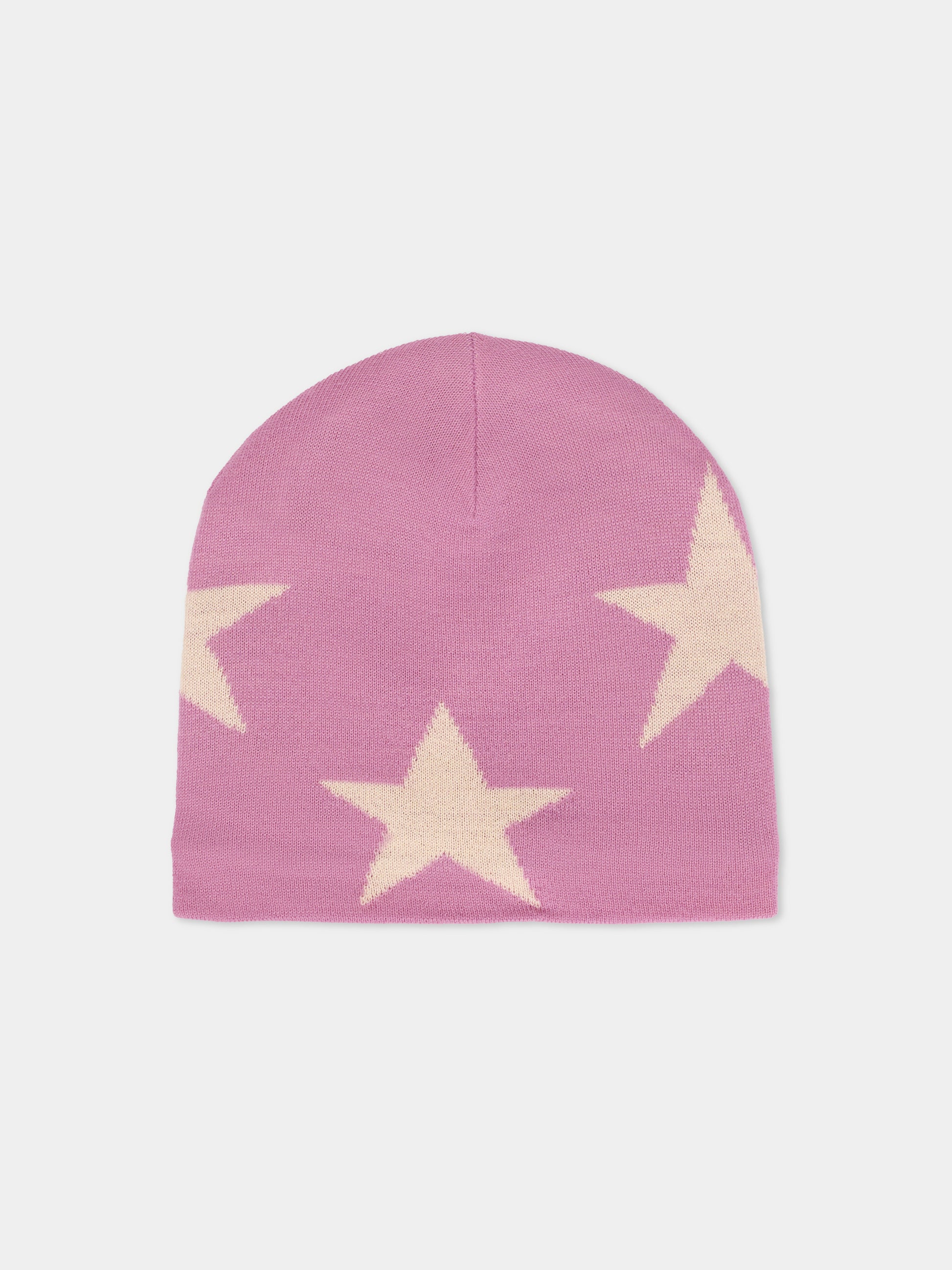 Berretto Colder rosa per bambina con stelle,Molo,7W25S301 8765