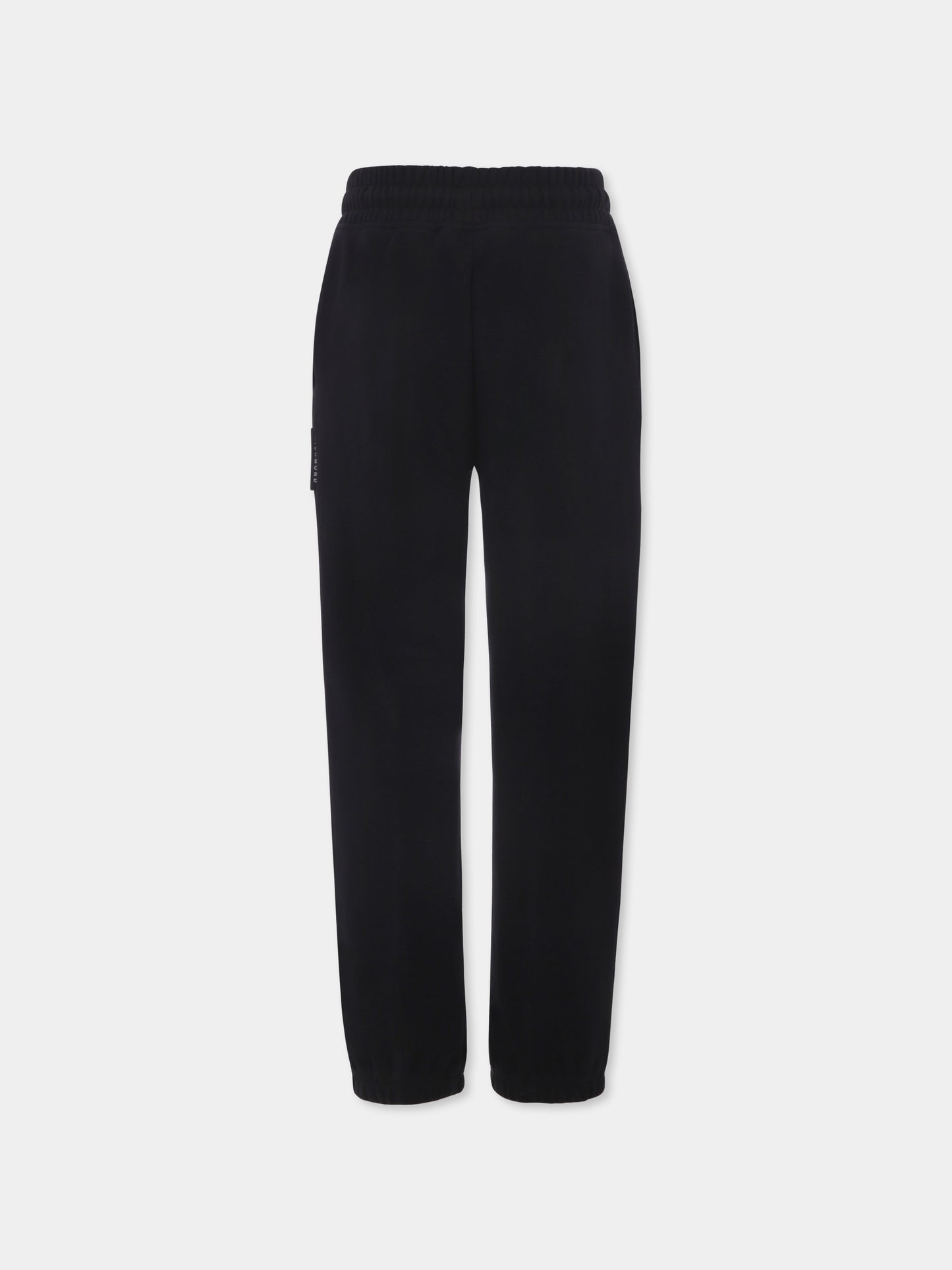 Pantaloni neri per bambino con logo,Richmond,RBP25171PA BLACK