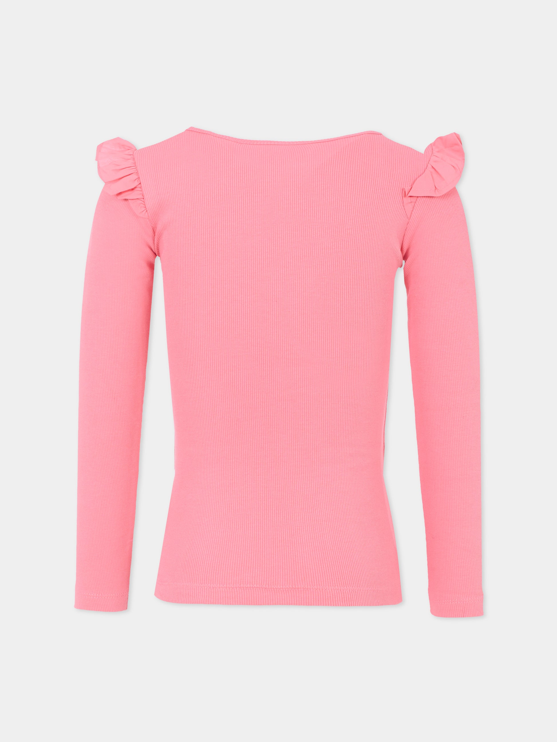 T-shirt  Rasmine rosa per bambina,Molo,2W25A407 8896