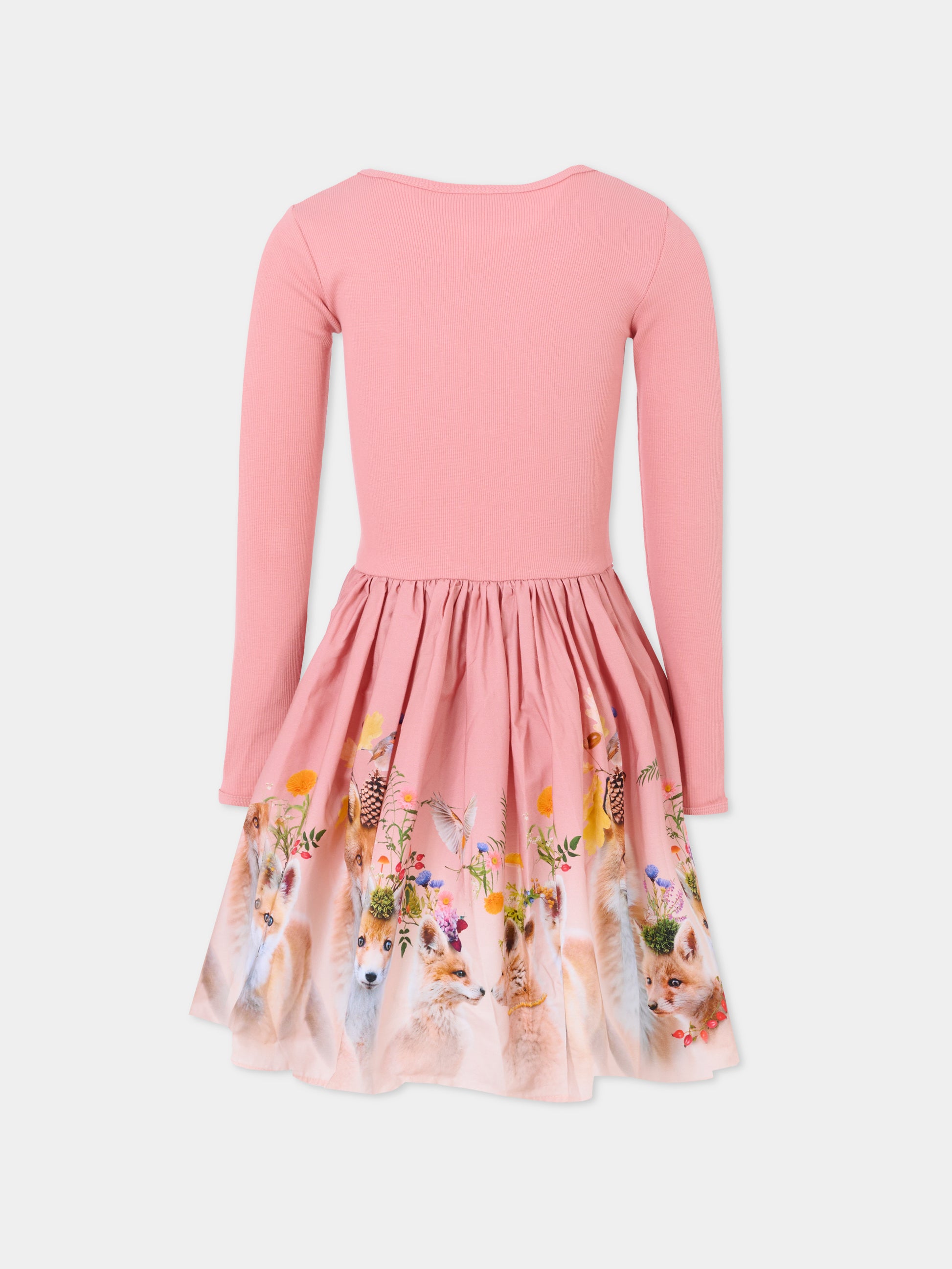 Vestito Casie rosa per bambina,Molo,2W25E213 9623