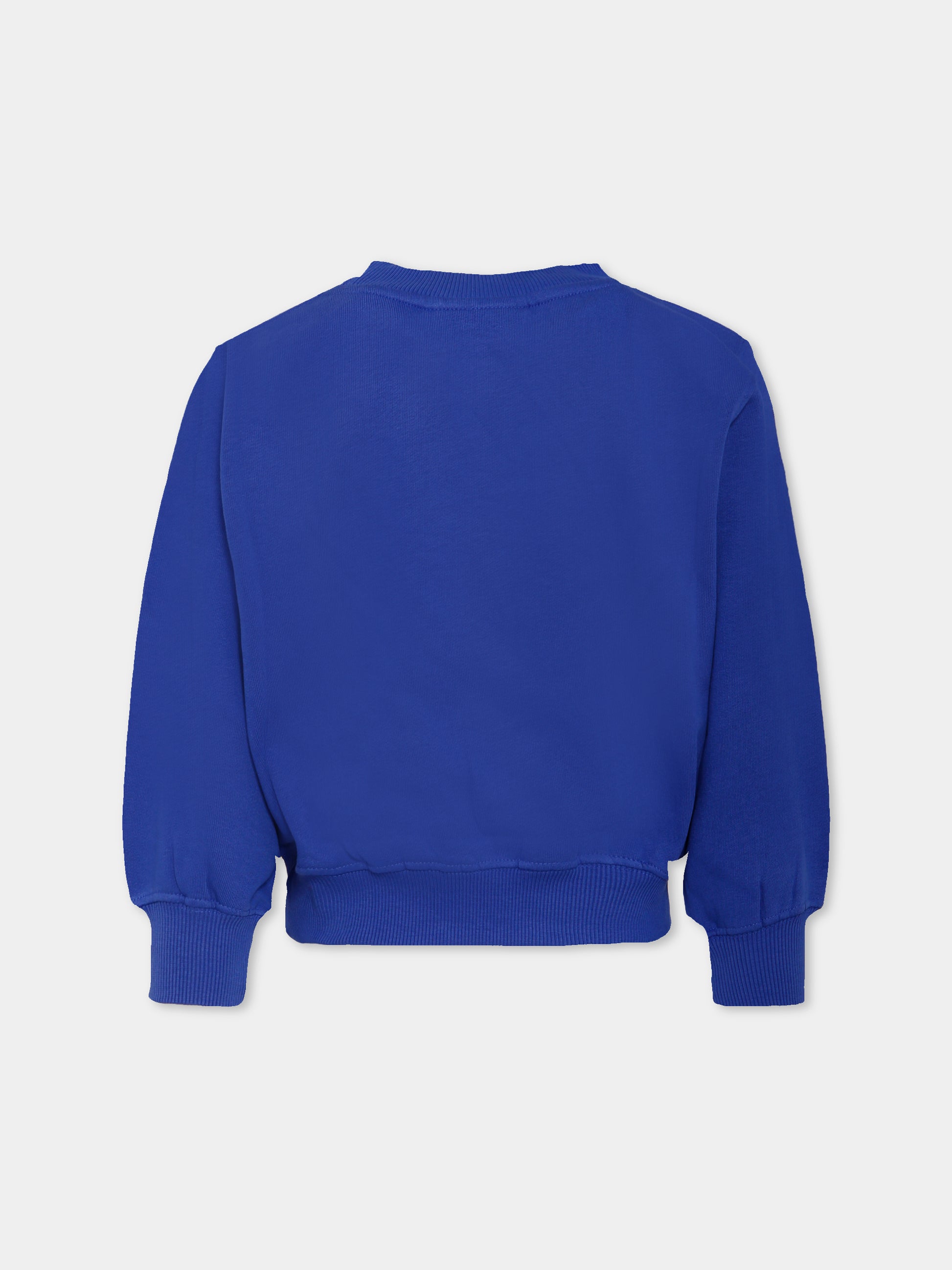 Felpa Marge blu per bambina con coniglio,Molo,2W25J215 5508