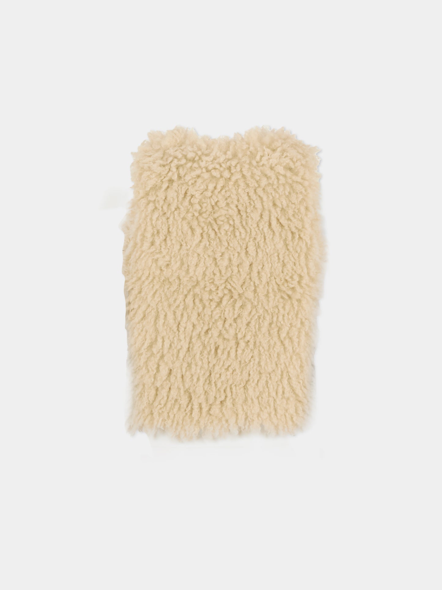 Gilet Hatcha beige per bambina con logo,Molo,2W25M204 5553