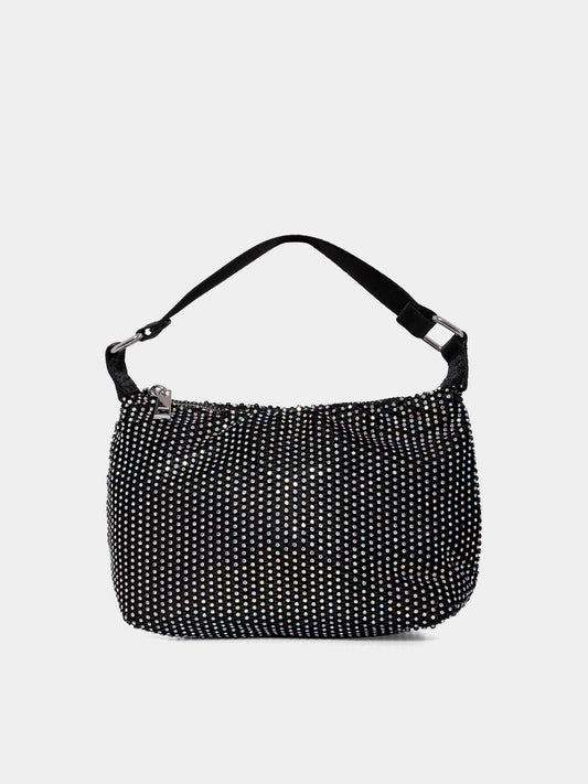 Borsa Dolly nera per bambina con strass