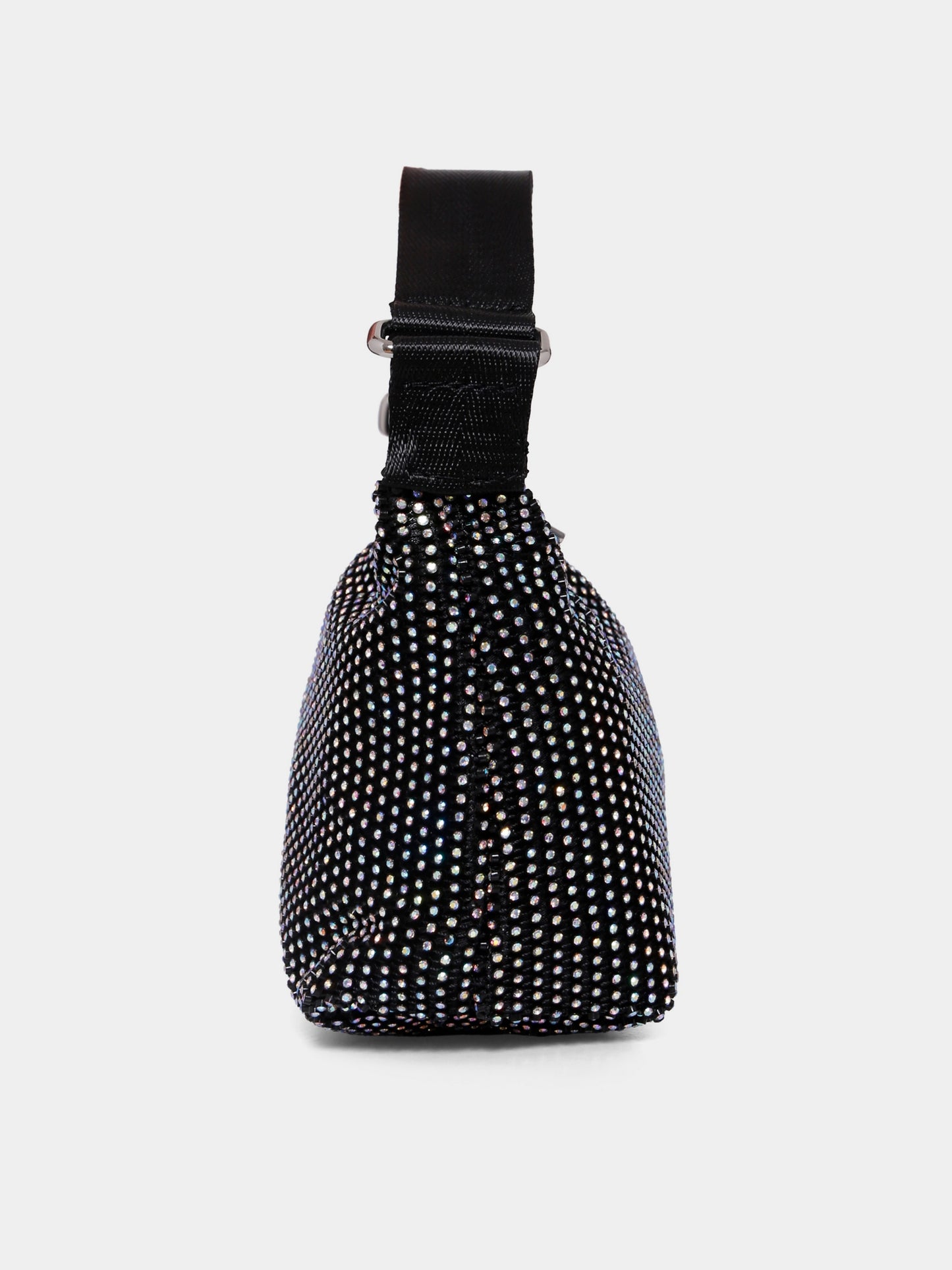 Borsa Dolly nera per bambina con strass