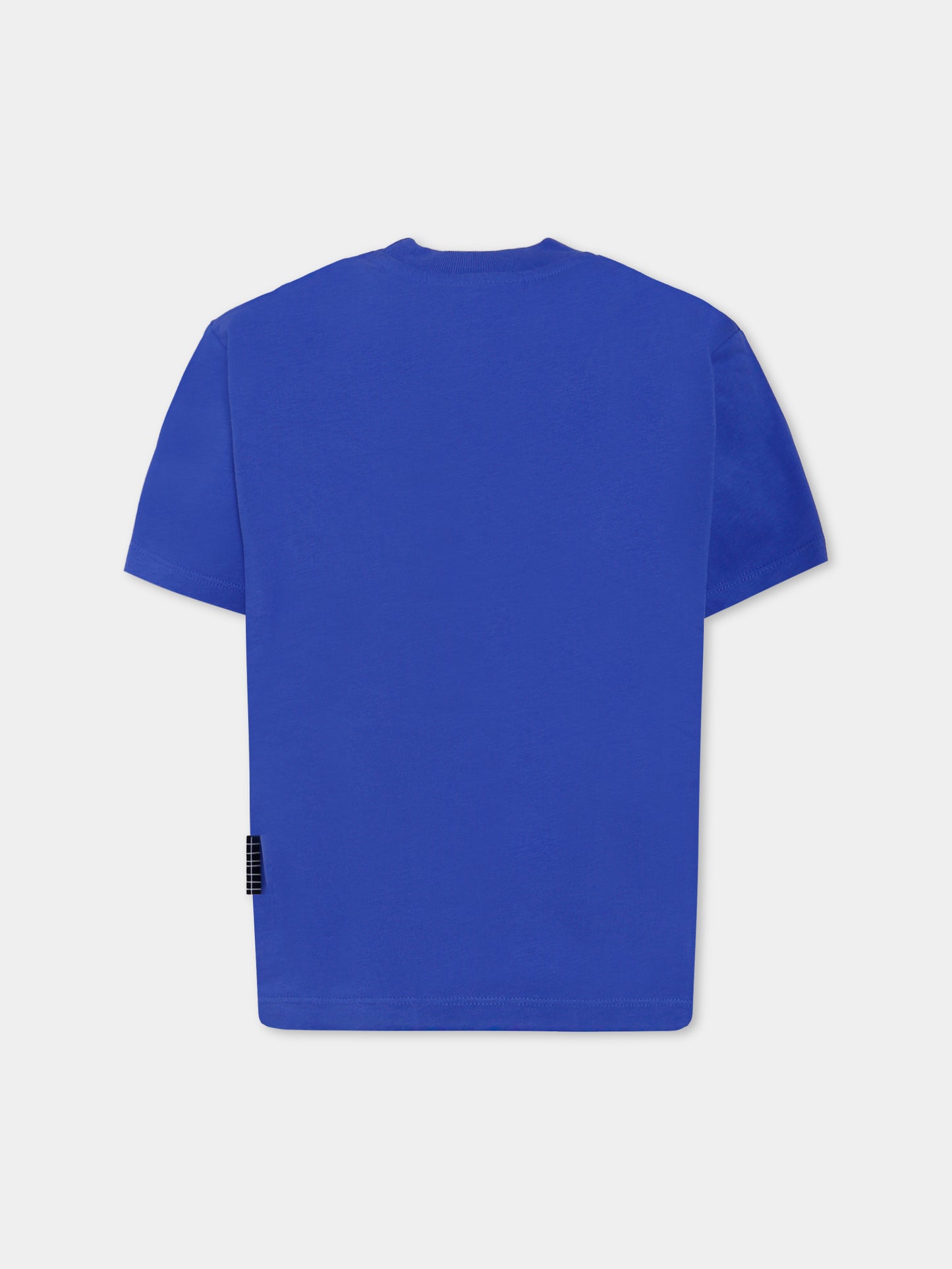 T-shirt Rodney blu per bambino con smile,Molo,1W25A205 5526