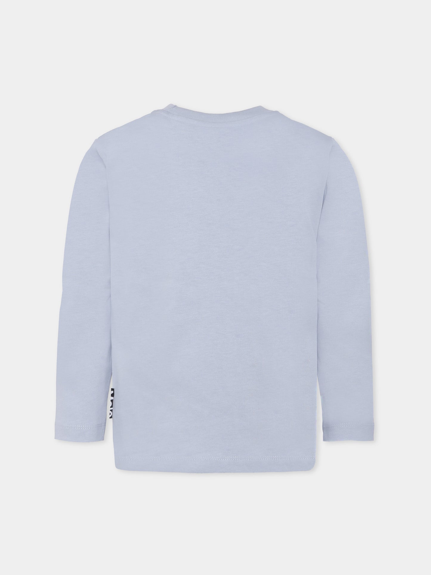 T-shirt Reif celeste per bambino con leoni,Molo,1W25A403 9655