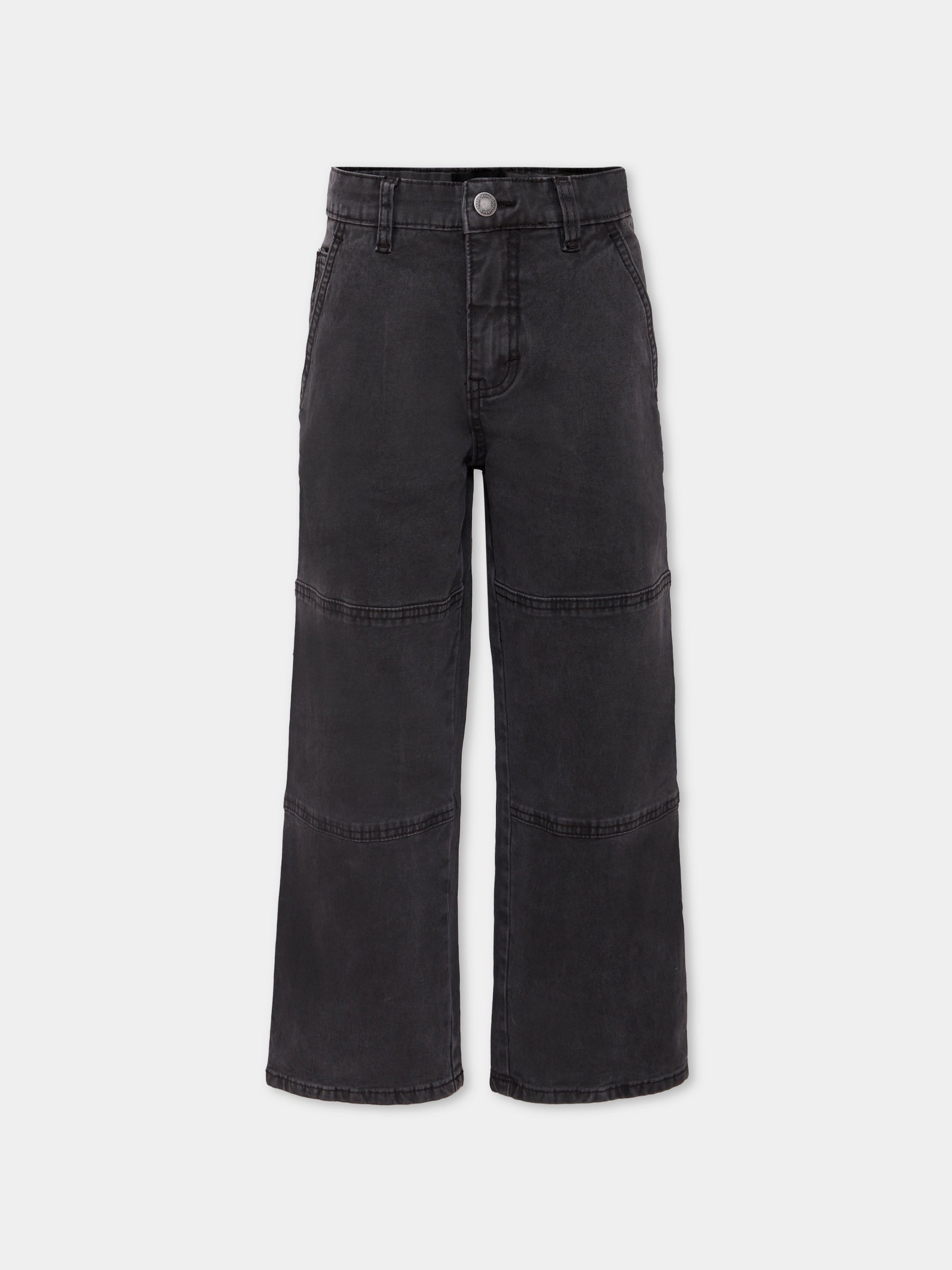 Pantaloni Alfred grigi per bambino,Molo,1W25I102 5566