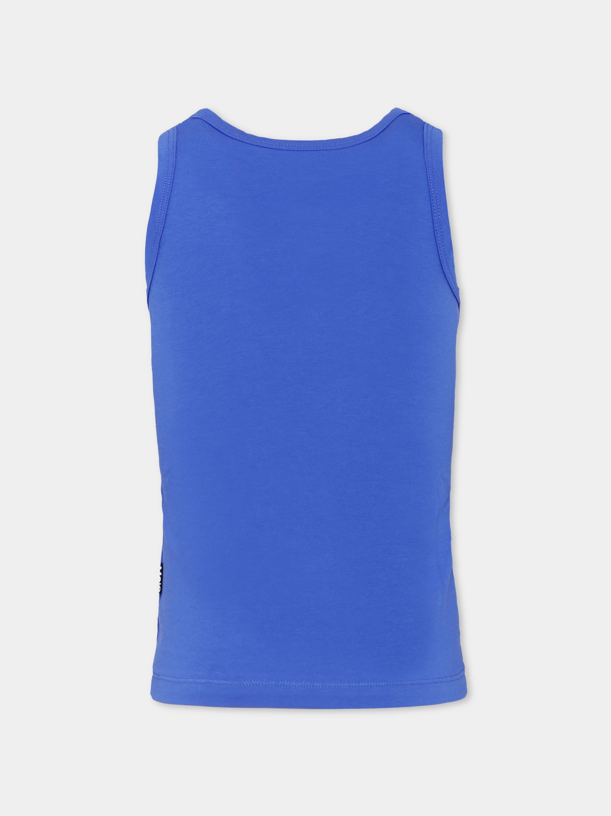 Set canottiere Jayden blu per bambino smile,Molo,1W25Q101 9458