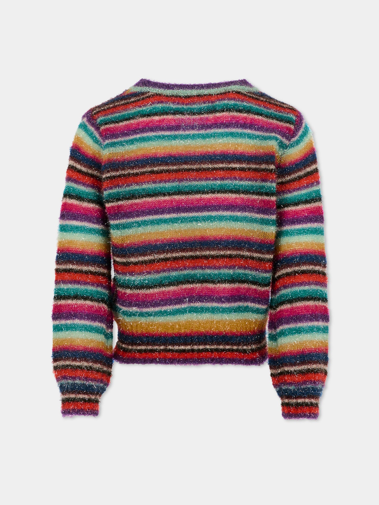 Maglione Germina multicolor per bambina con logo,Molo,2W25K208 9415