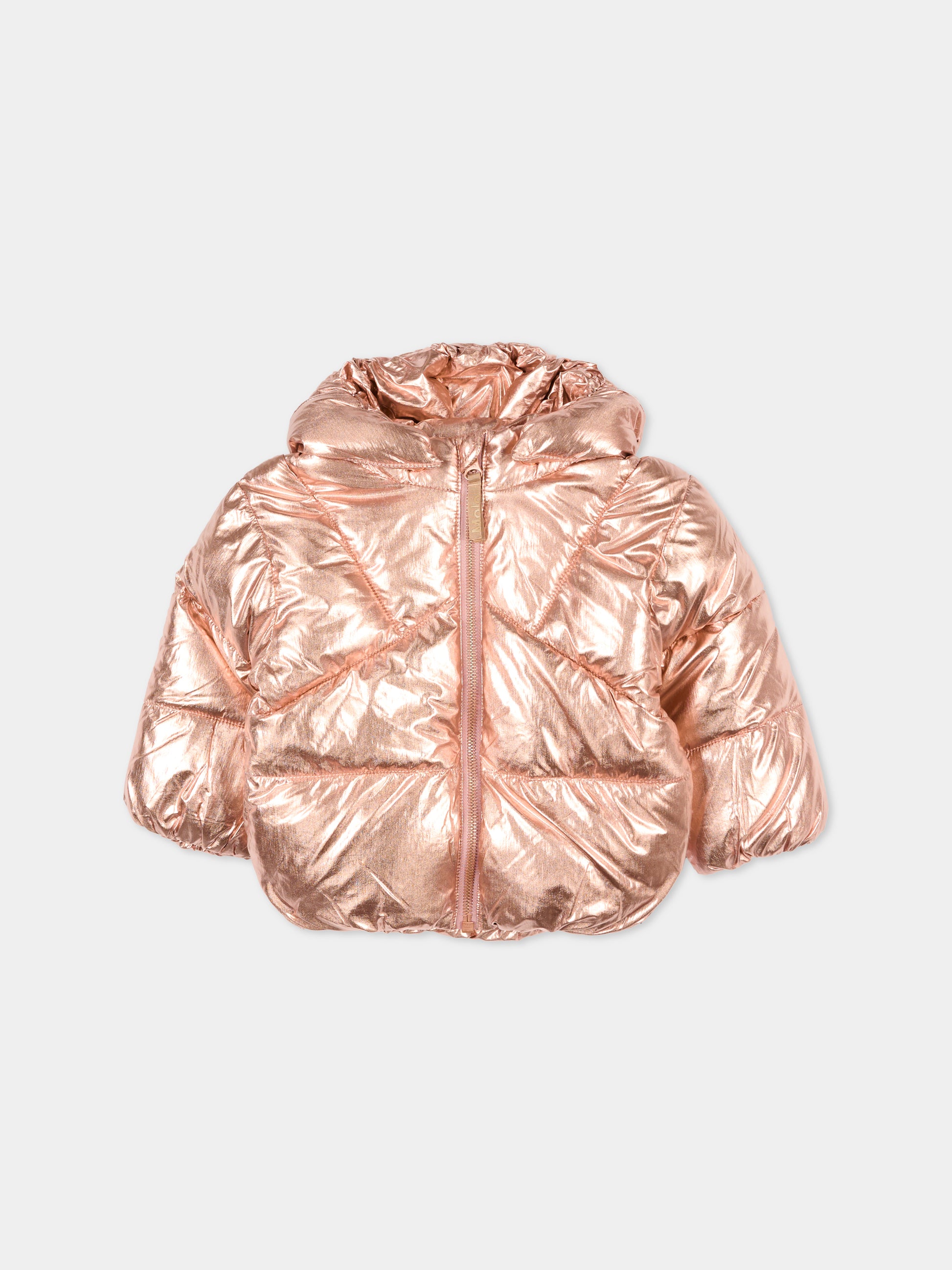 Piumino Harpo rosa per neonata con coniglio,Molo,5W25M318 5399