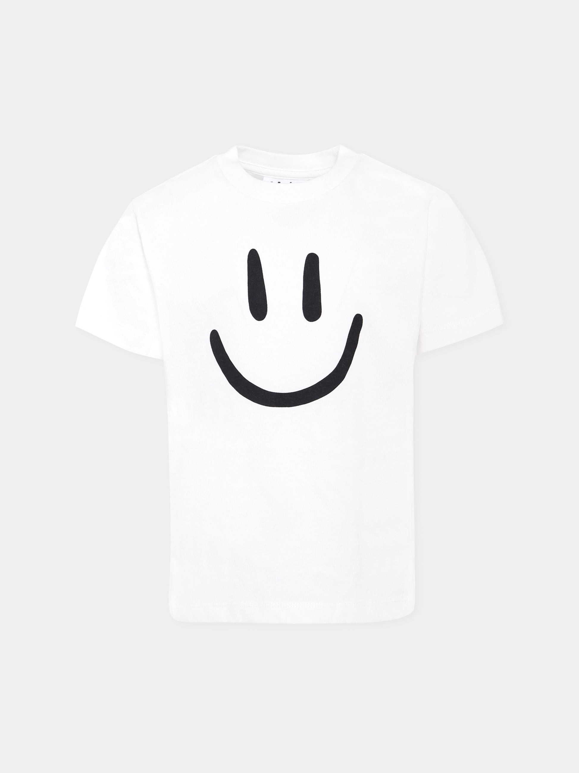 T-shirt Roxo bianca per bambini con smile,Molo,6W25A201 5474