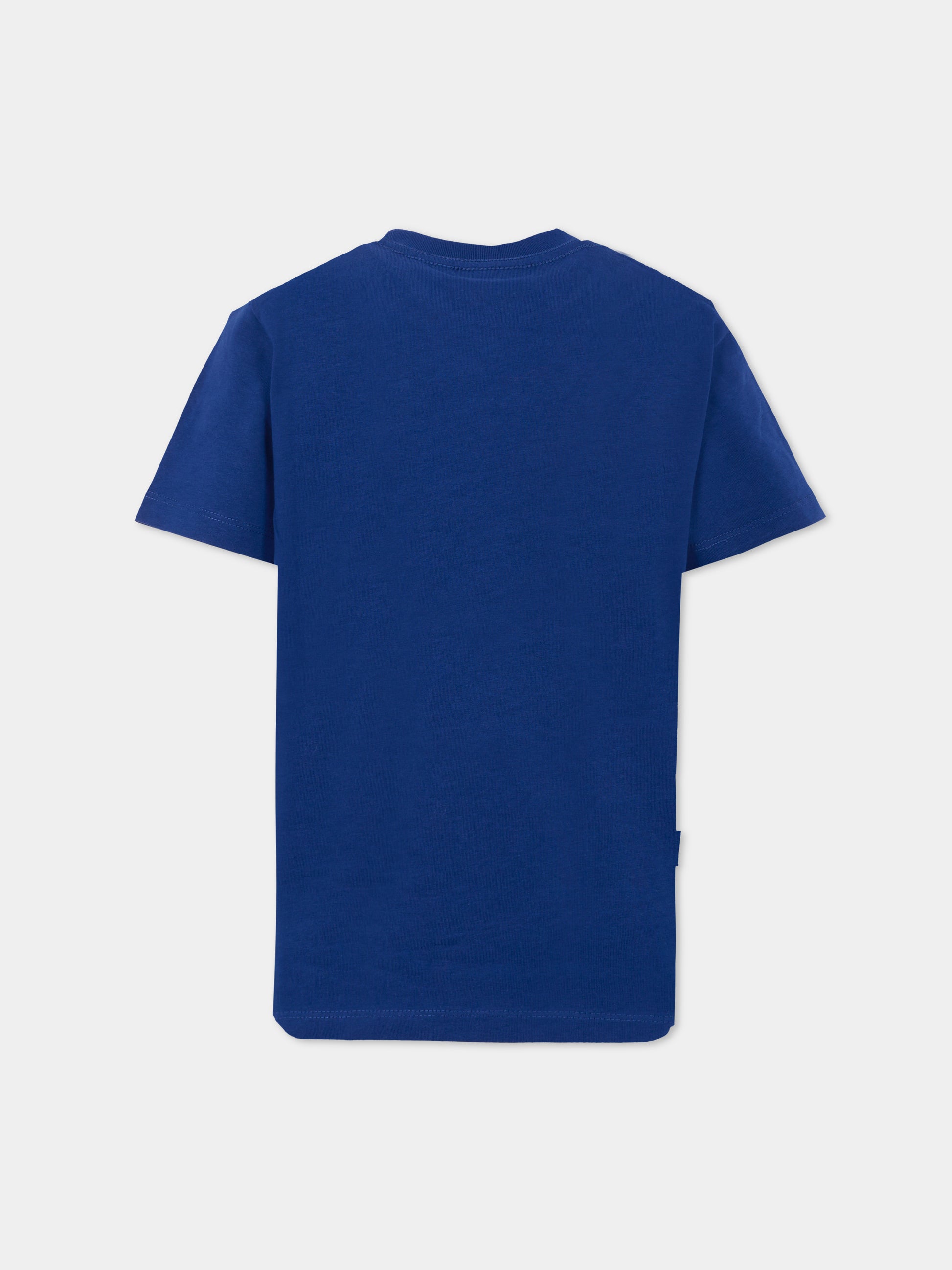 T-shirt Roxo blu per bambini con smile,Molo,6W25A201 5527