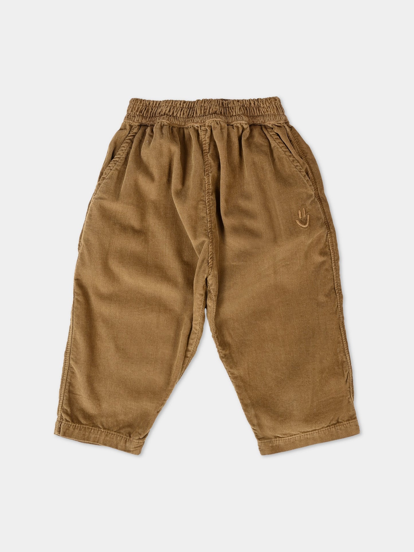 Pantaloni Sois marroni per neonati con smile,Molo,6W25I107 5519