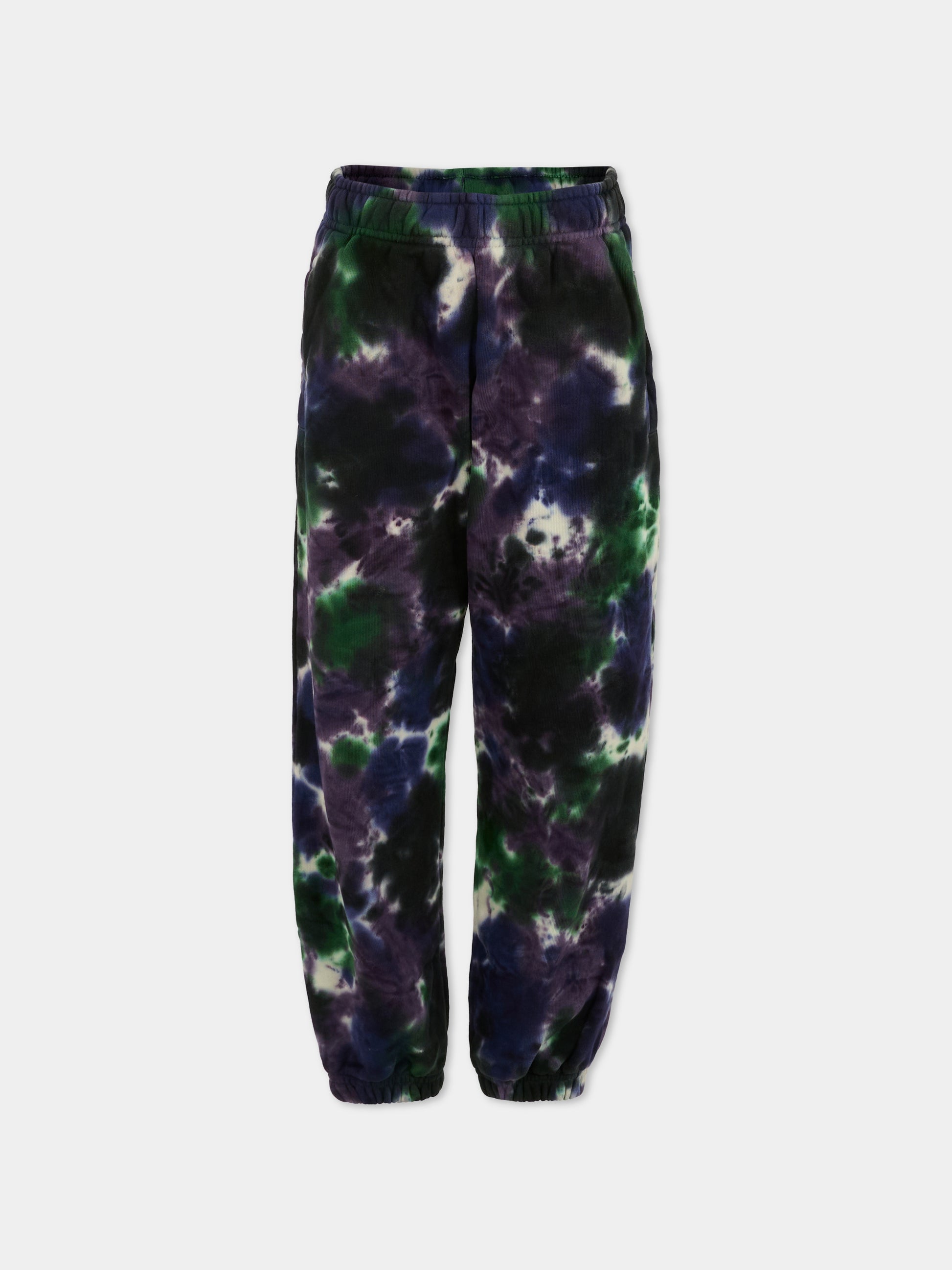 Pantaloni Adan multicolor per bambino con stampa tie dye,Molo,6W25I208 9434