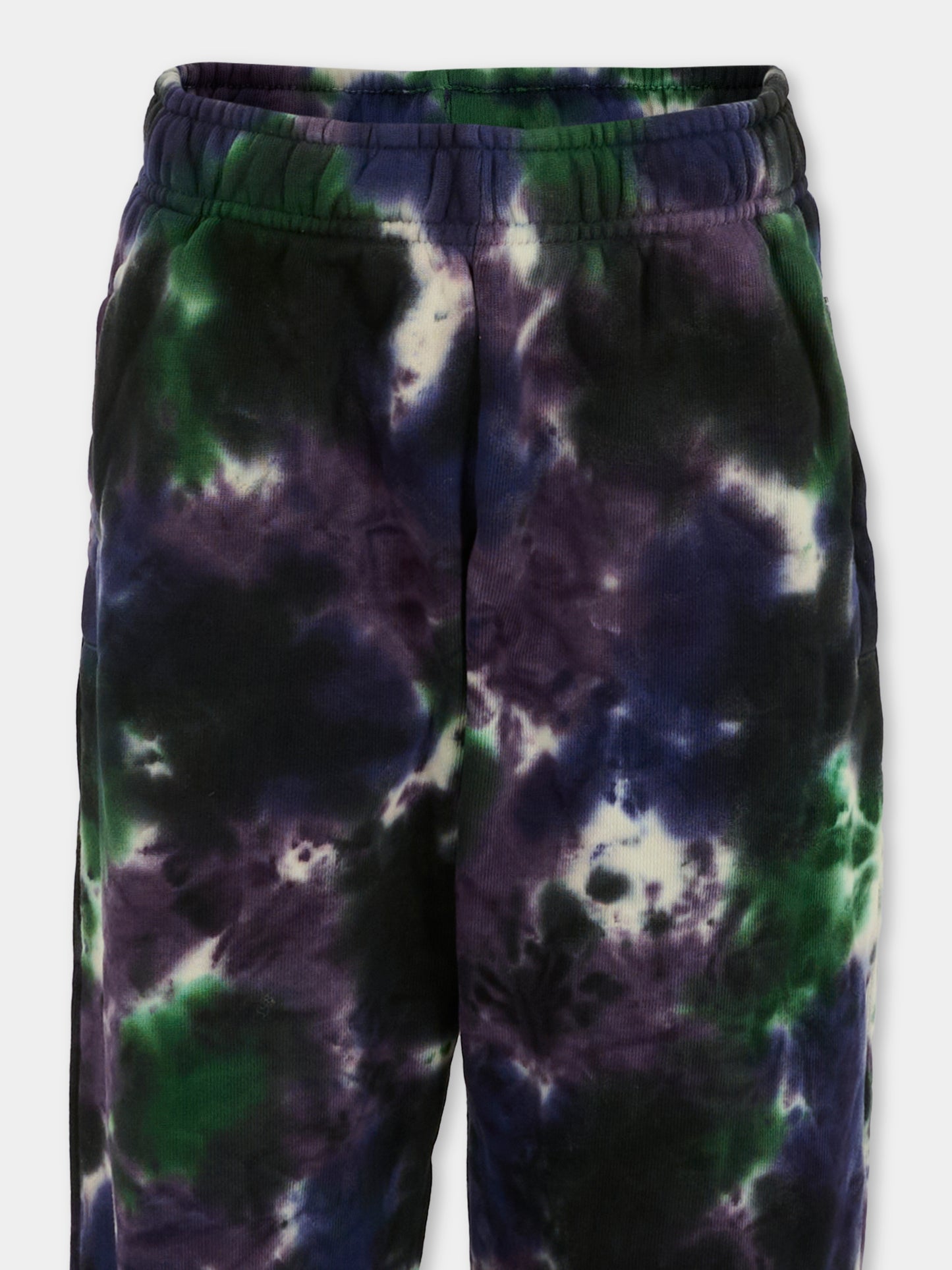 Pantaloni Adan multicolor per bambino con stampa tie dye,Molo,6W25I208 9434