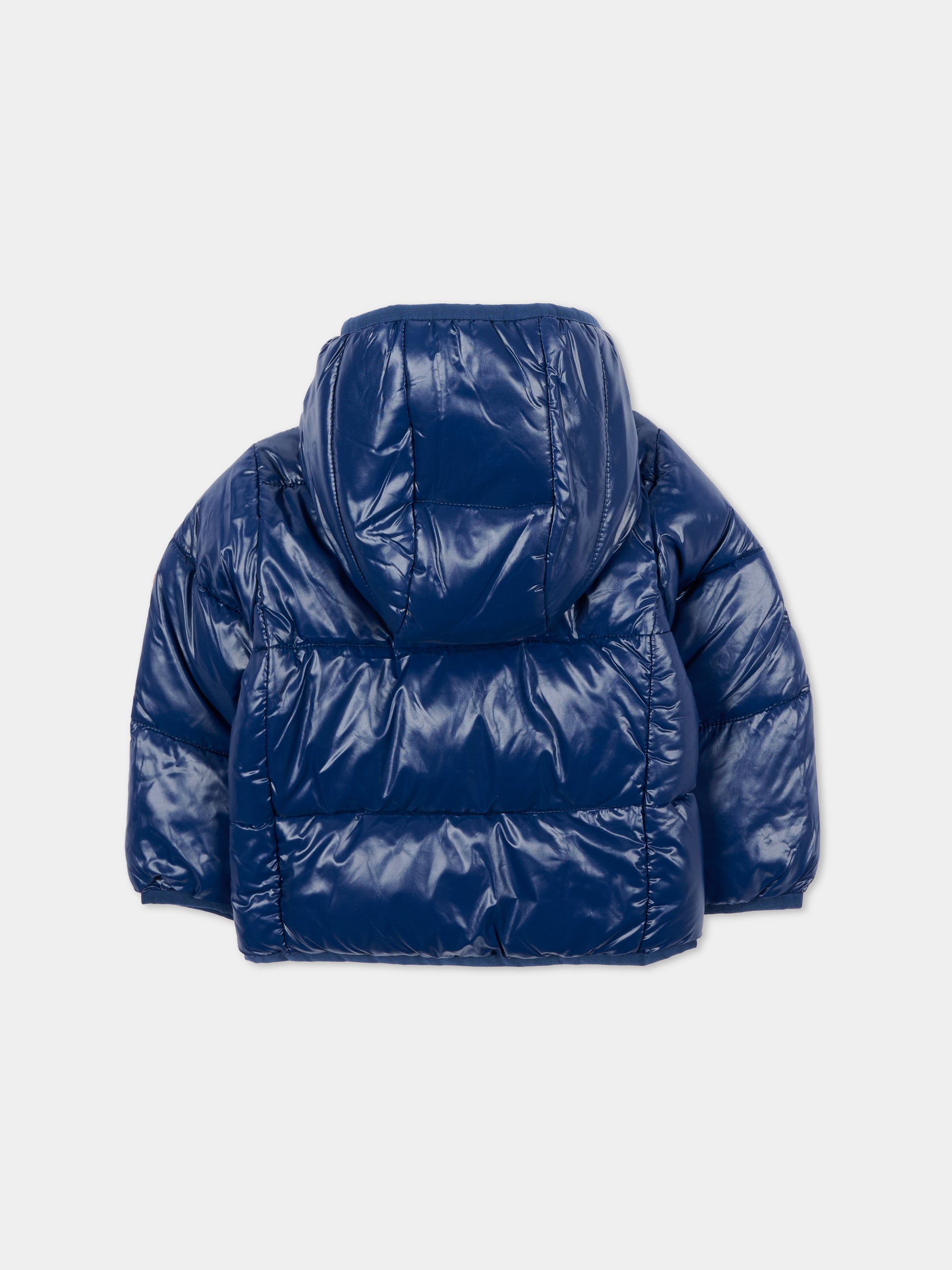 Piumino Jody blu per neonato con logo,Save The Duck Kids,I30004X LOVE21 90044