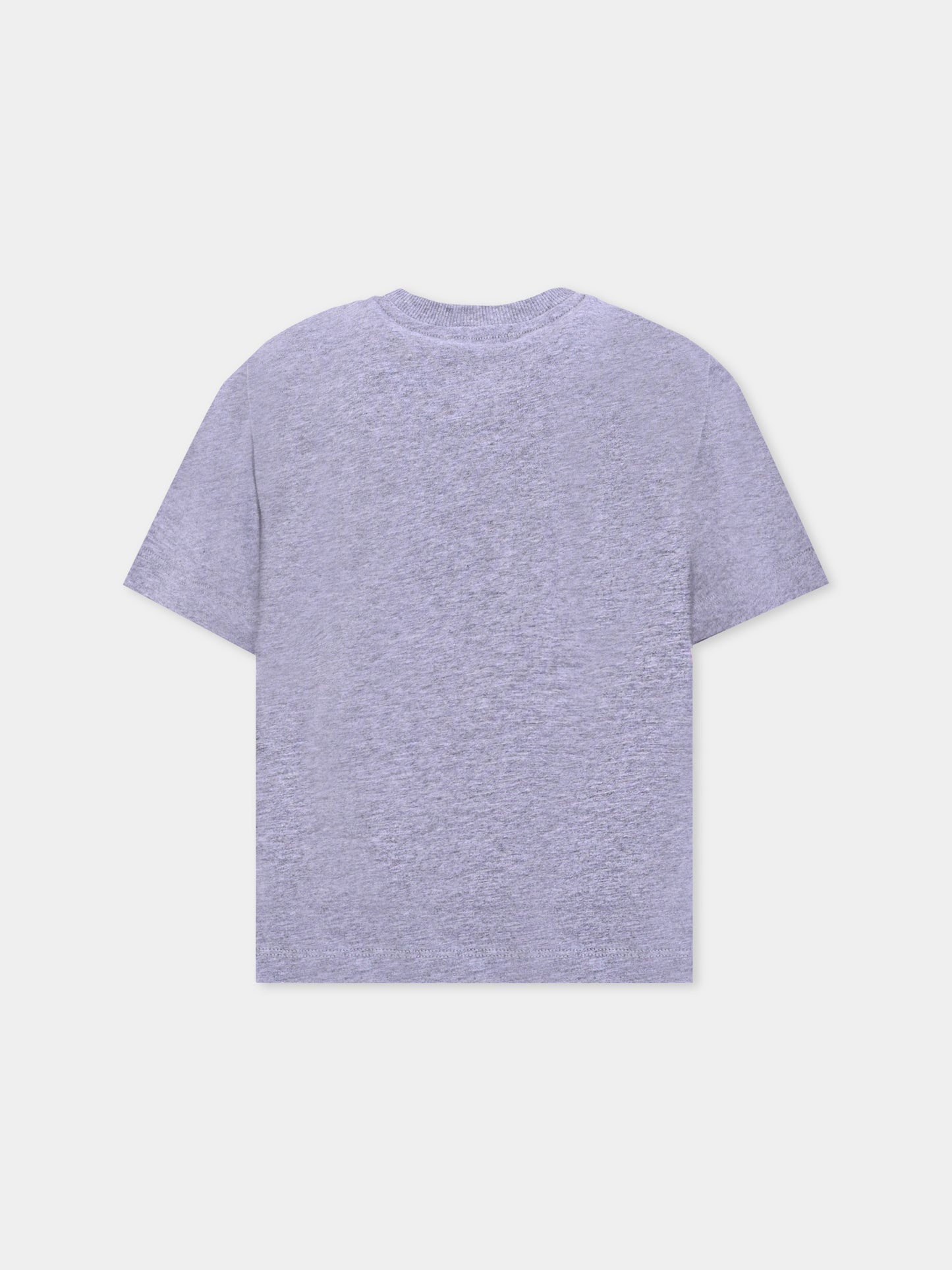 T-shirt grigia per bambini con Teddy Bear,Moschino Kids,HMM05G LAA10 60901