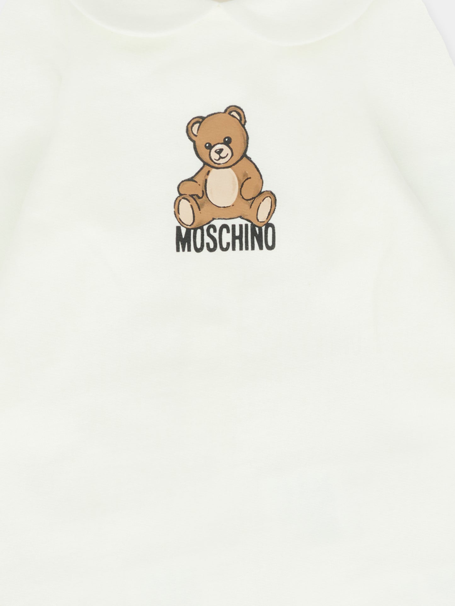 Tutina avorio per neonati con Teddy Bear,Moschino Kids,MUT04I LCA40 10063