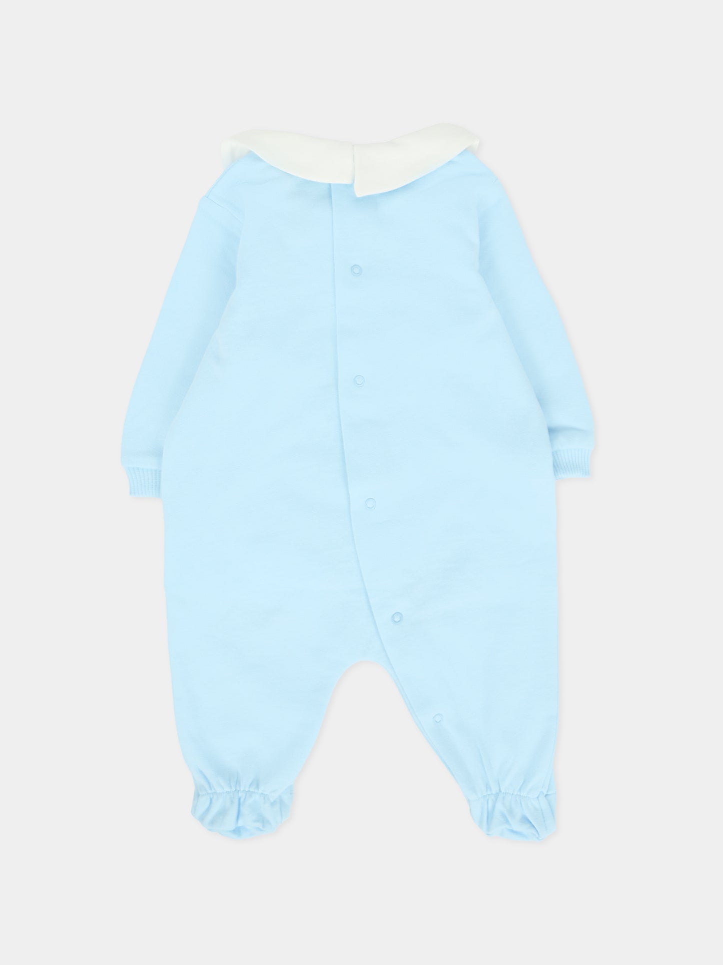 Tutina celeste per neonato con Teddy Bear,Moschino Kids,MUT04I LCA40 40304