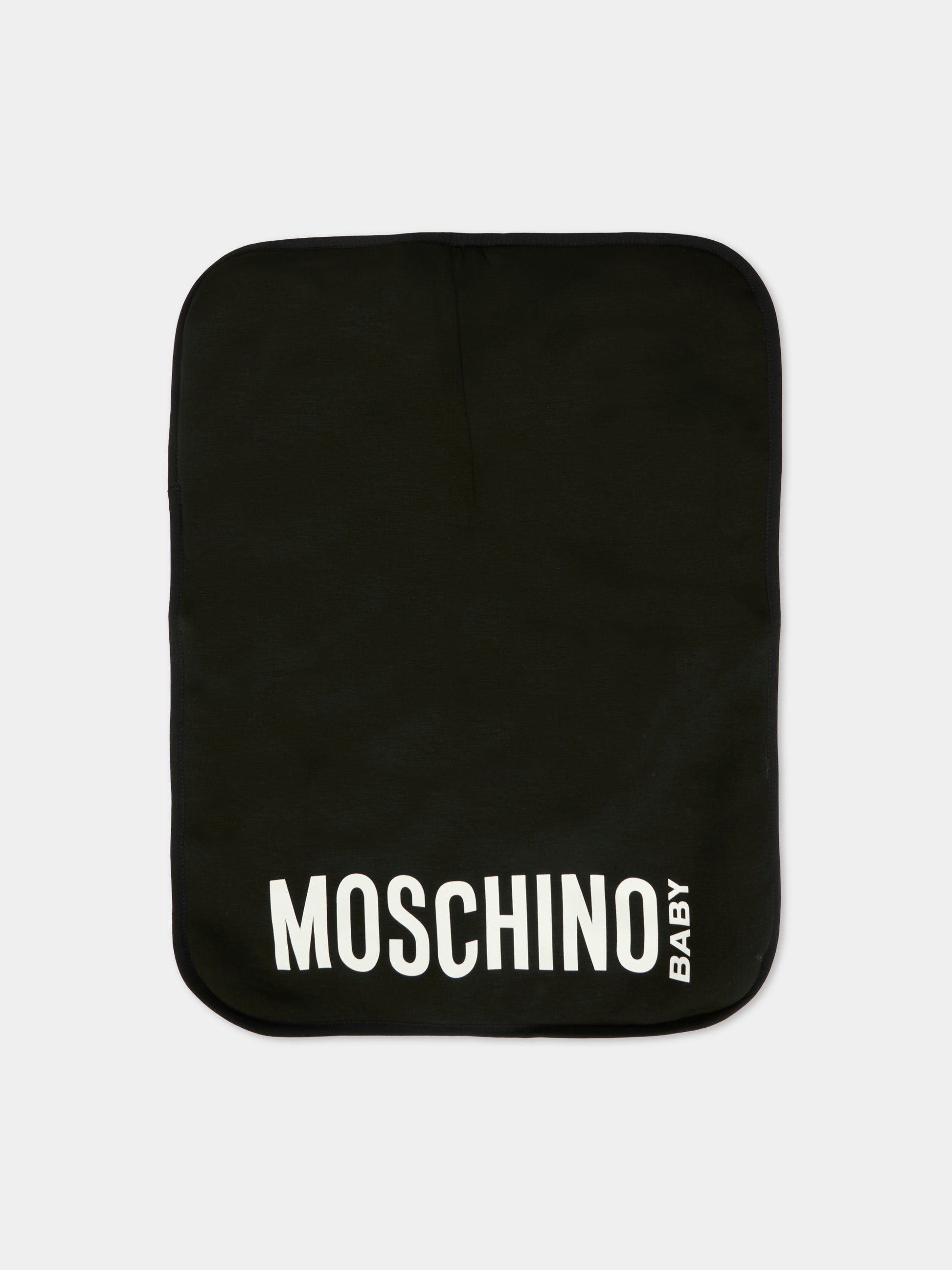 Borsa mamma nera per neonati con Teddy Bear,Moschino Kids,MUX05N LDA32 60100