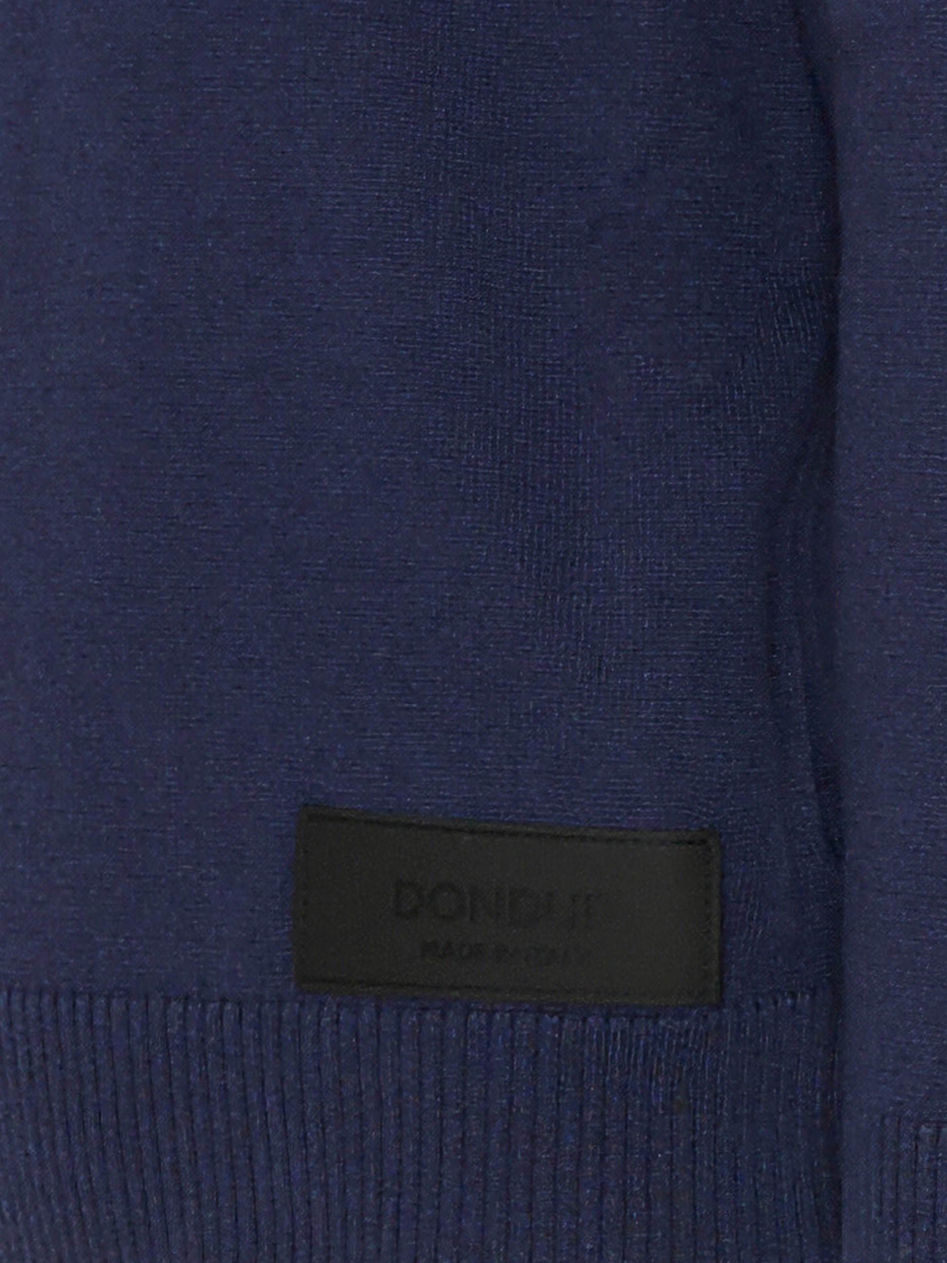 Maglione blu per bambino con logo,Dondup Kids,DMMA028 C FL078 4005